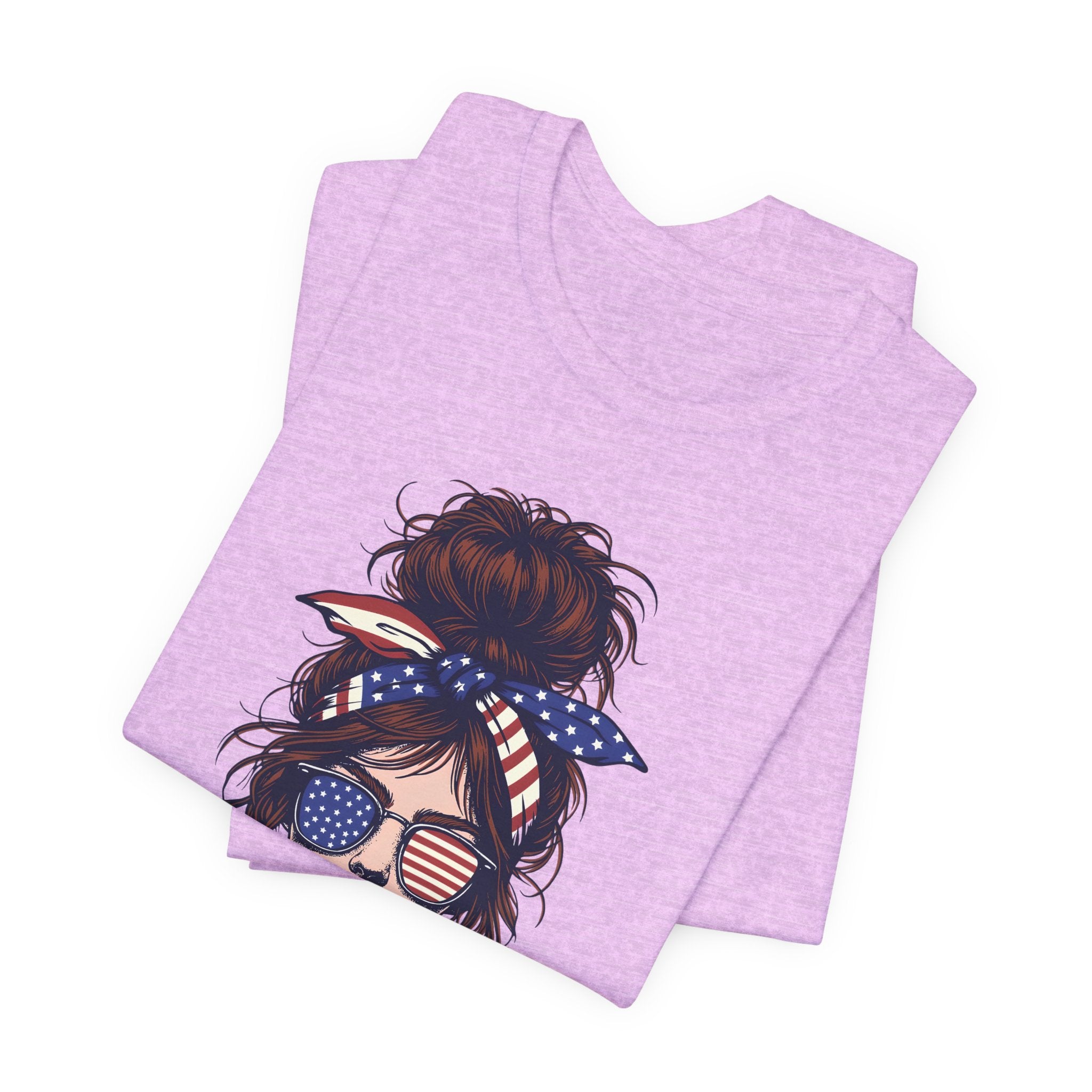 American Mom T-Shirt – Patriotic Mom Graphic Tee