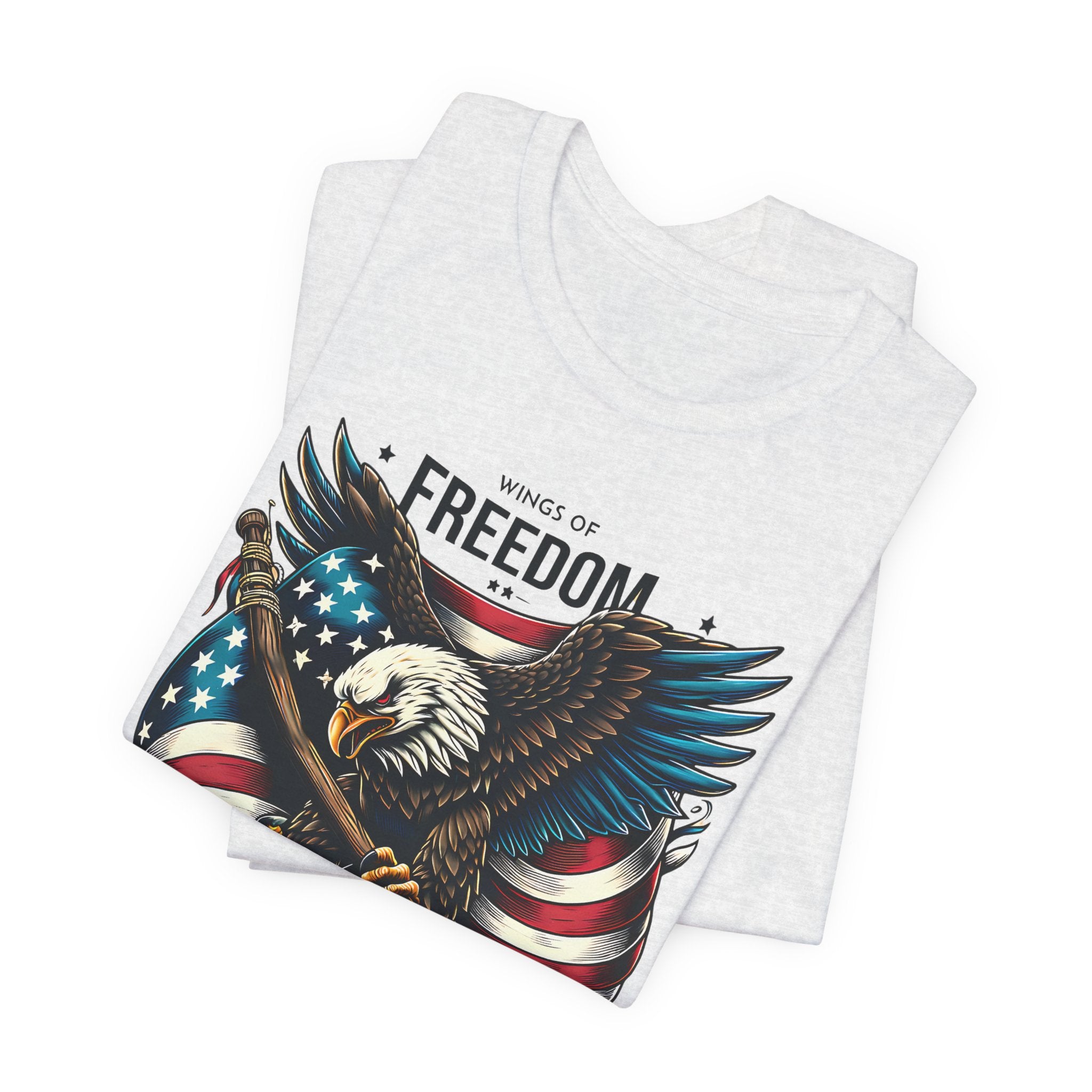 Patriotic Eagle T-Shirt – Freedom America Graphic Tee