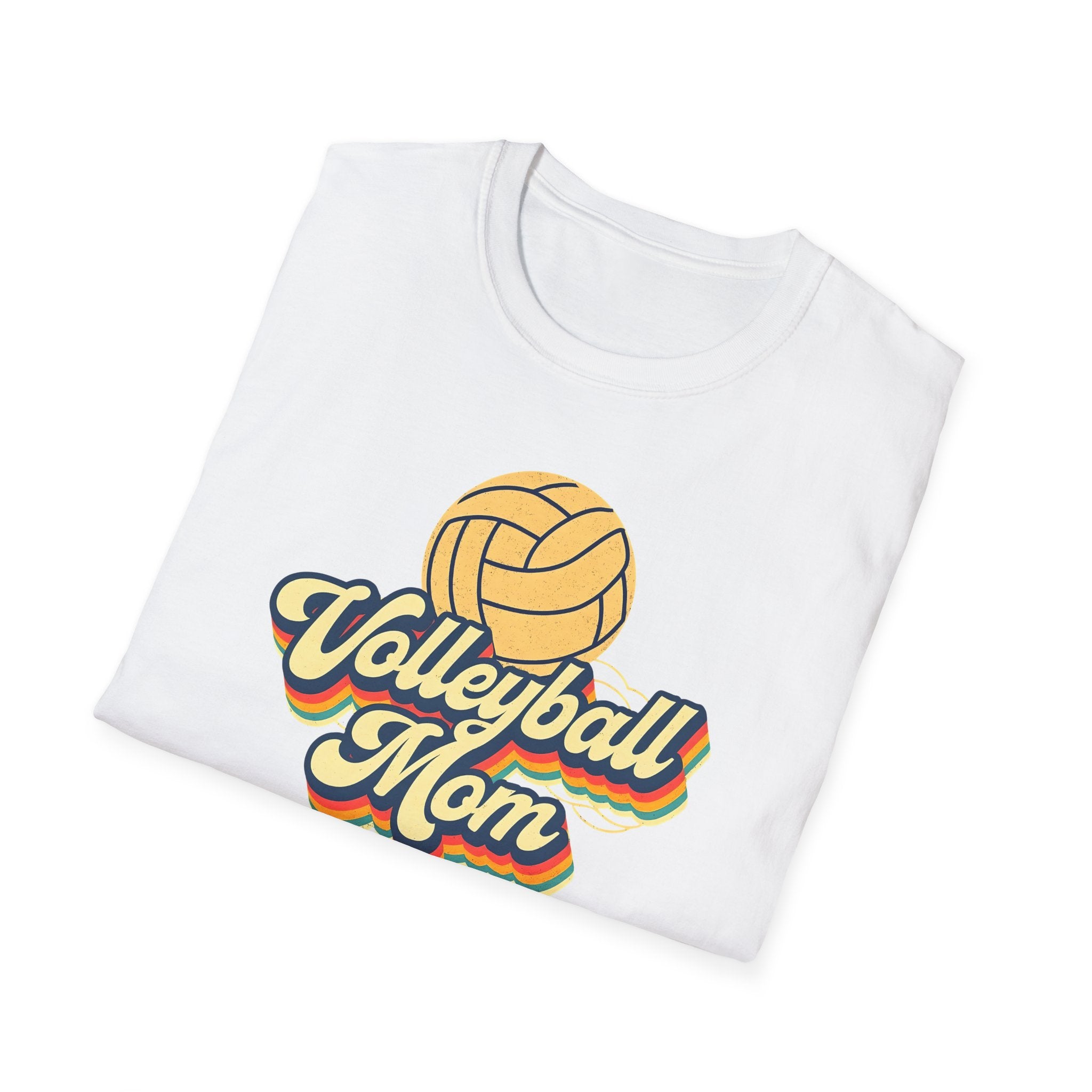 Volleyball Mom T-Shirt, Comfortable Tee for Sports Enthusiasts, Gift for Mothers, Casual Wear, Unique Volleyball Merchandise