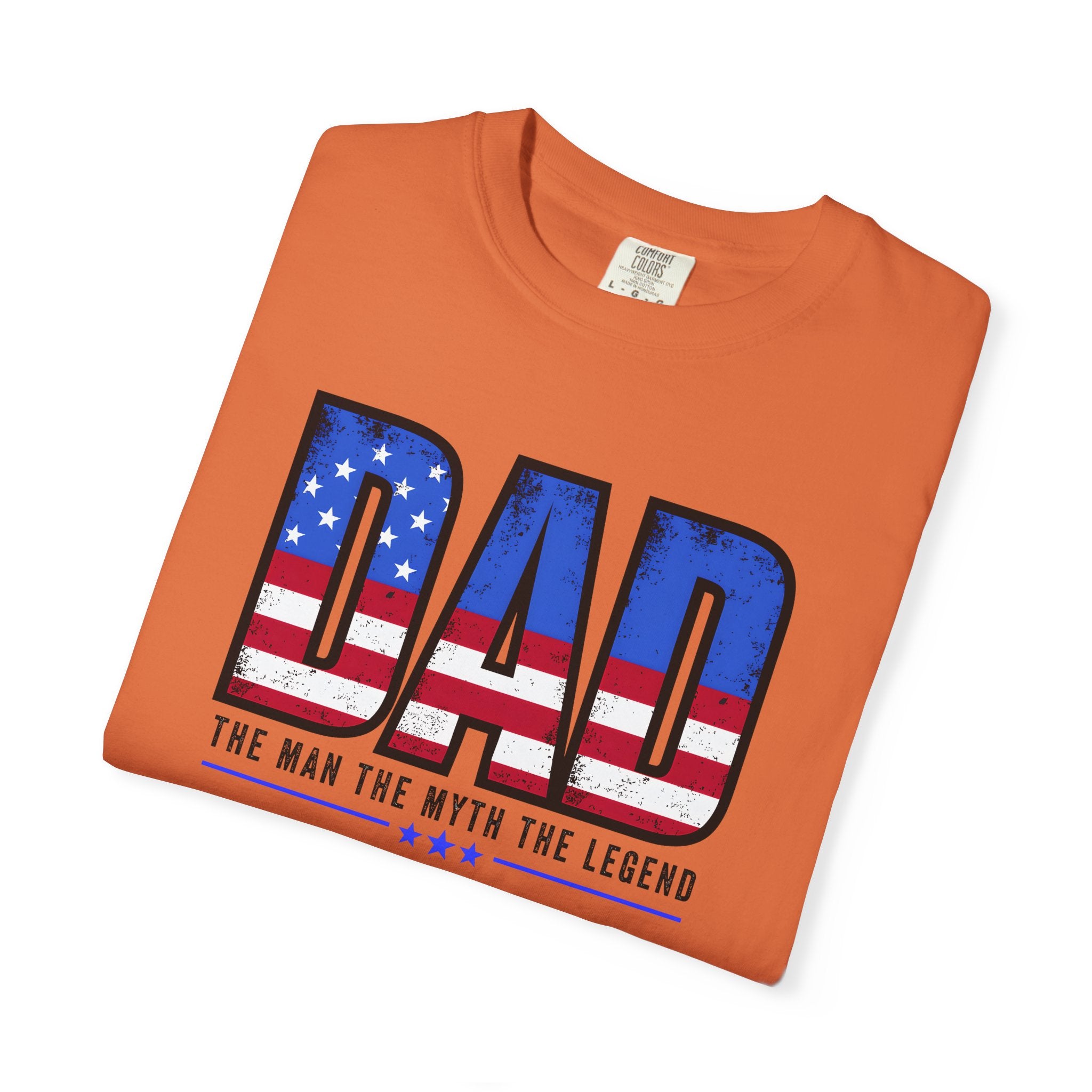 Unisex Garment-Dyed T-shirt Dad the man