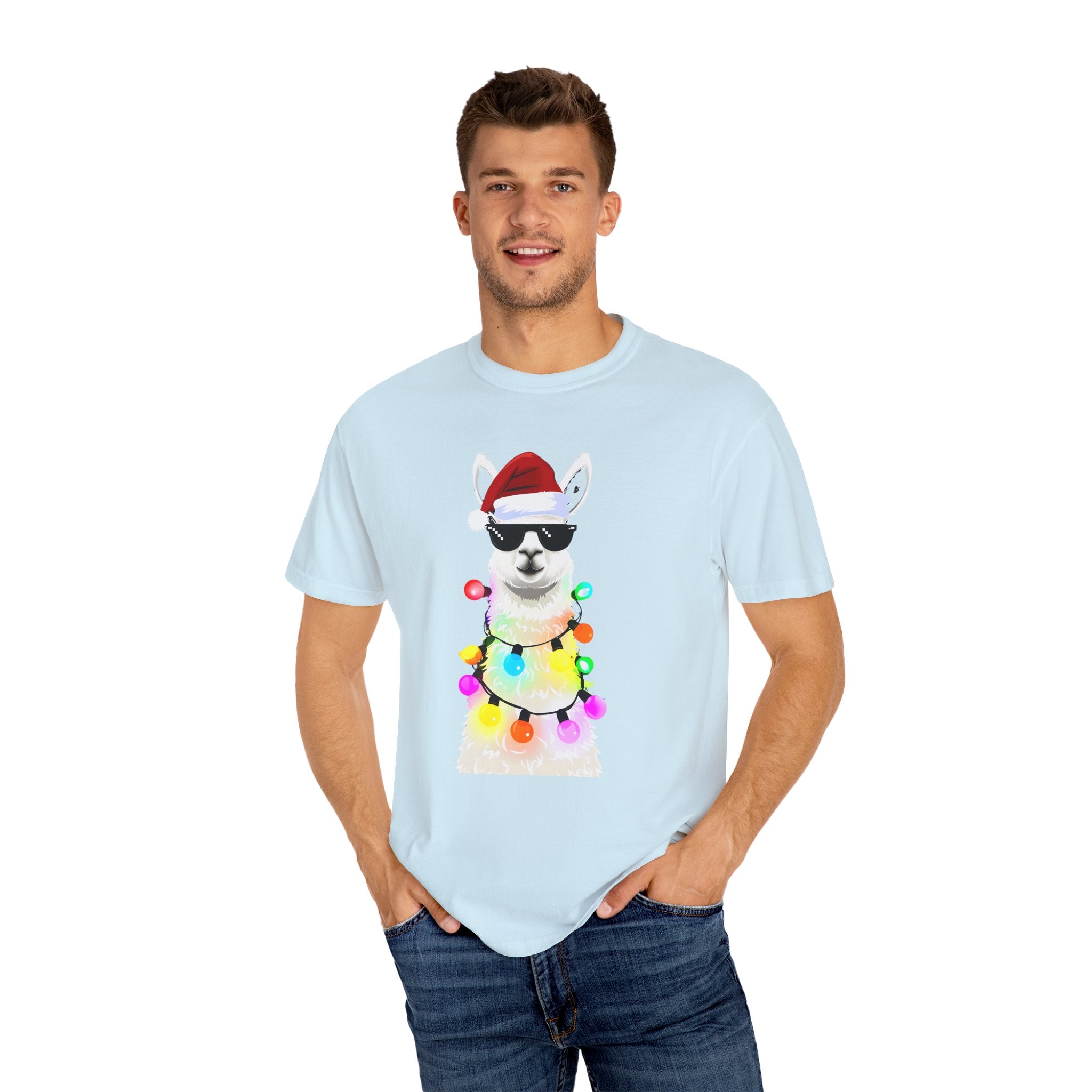 Cool Christmas Llama T-Shirt