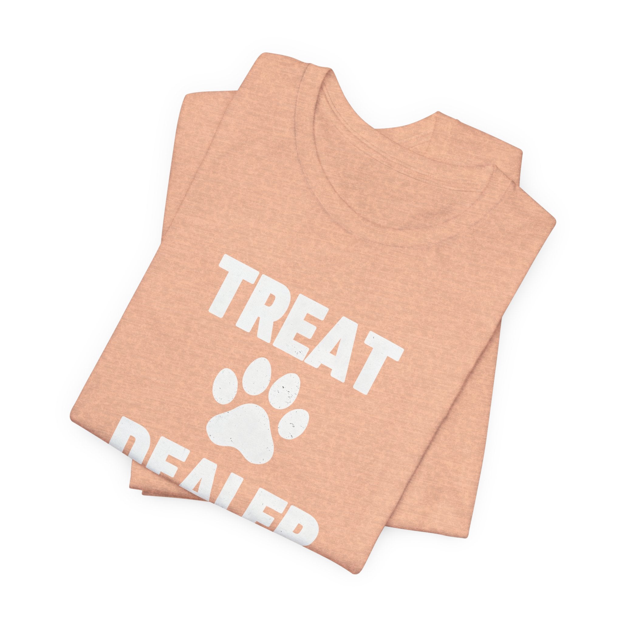 Treat Dealer T-Shirt — Funny Paw Print Tee for Dog Lovers
