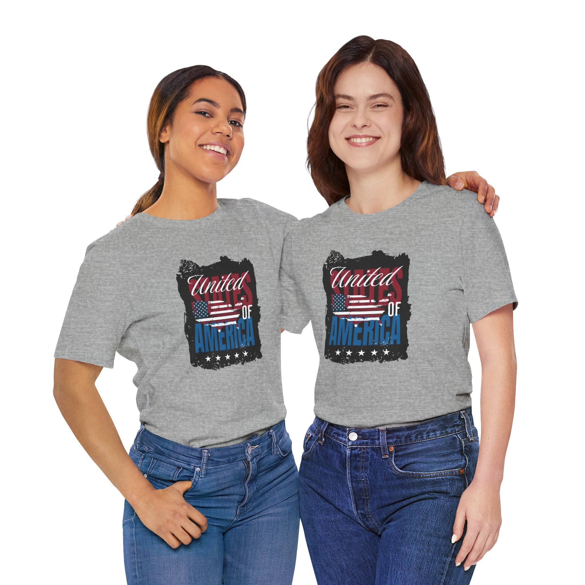 United of America Flag T-Shirt — Patriotic USA Graphic Tee