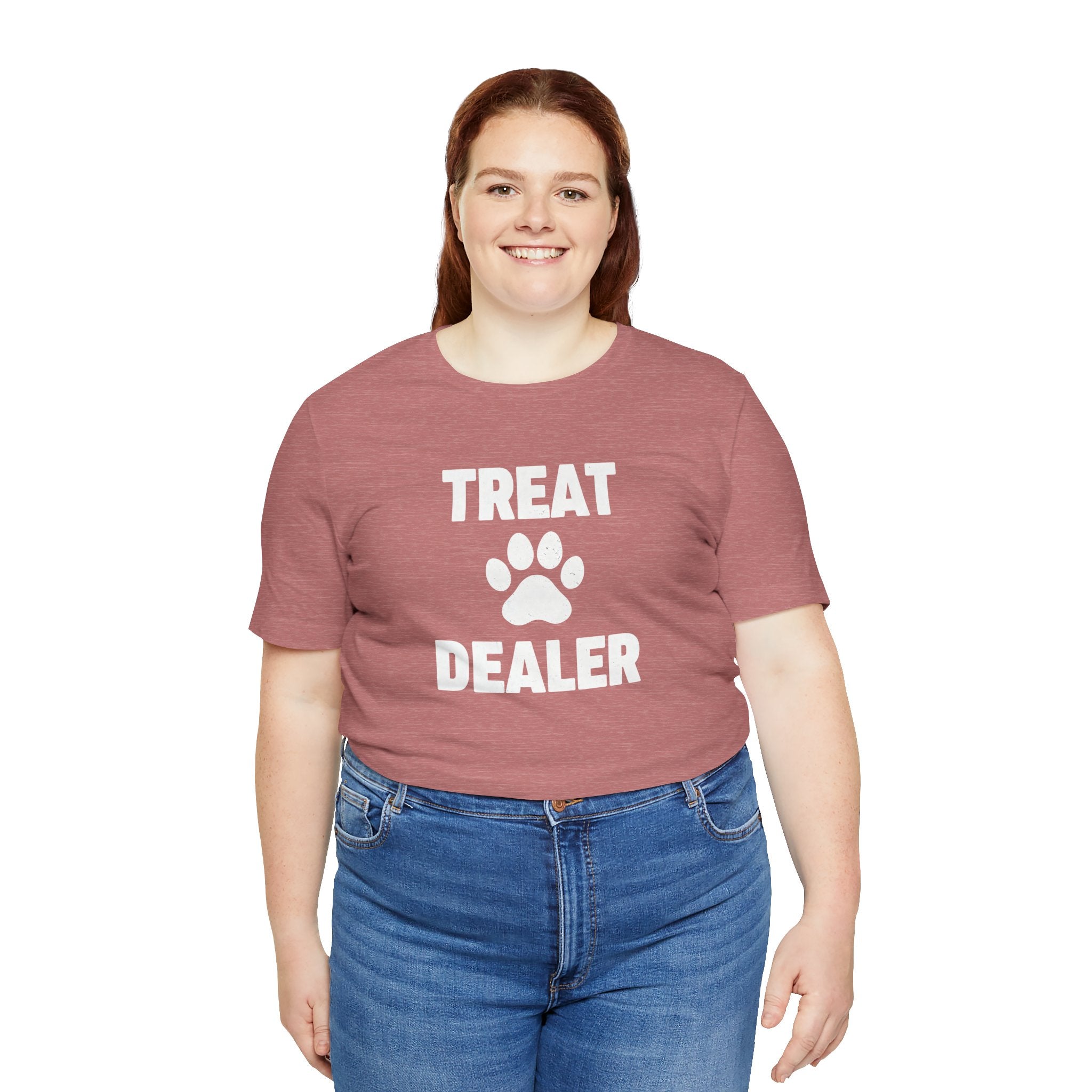 Treat Dealer T-Shirt — Funny Paw Print Tee for Dog Lovers