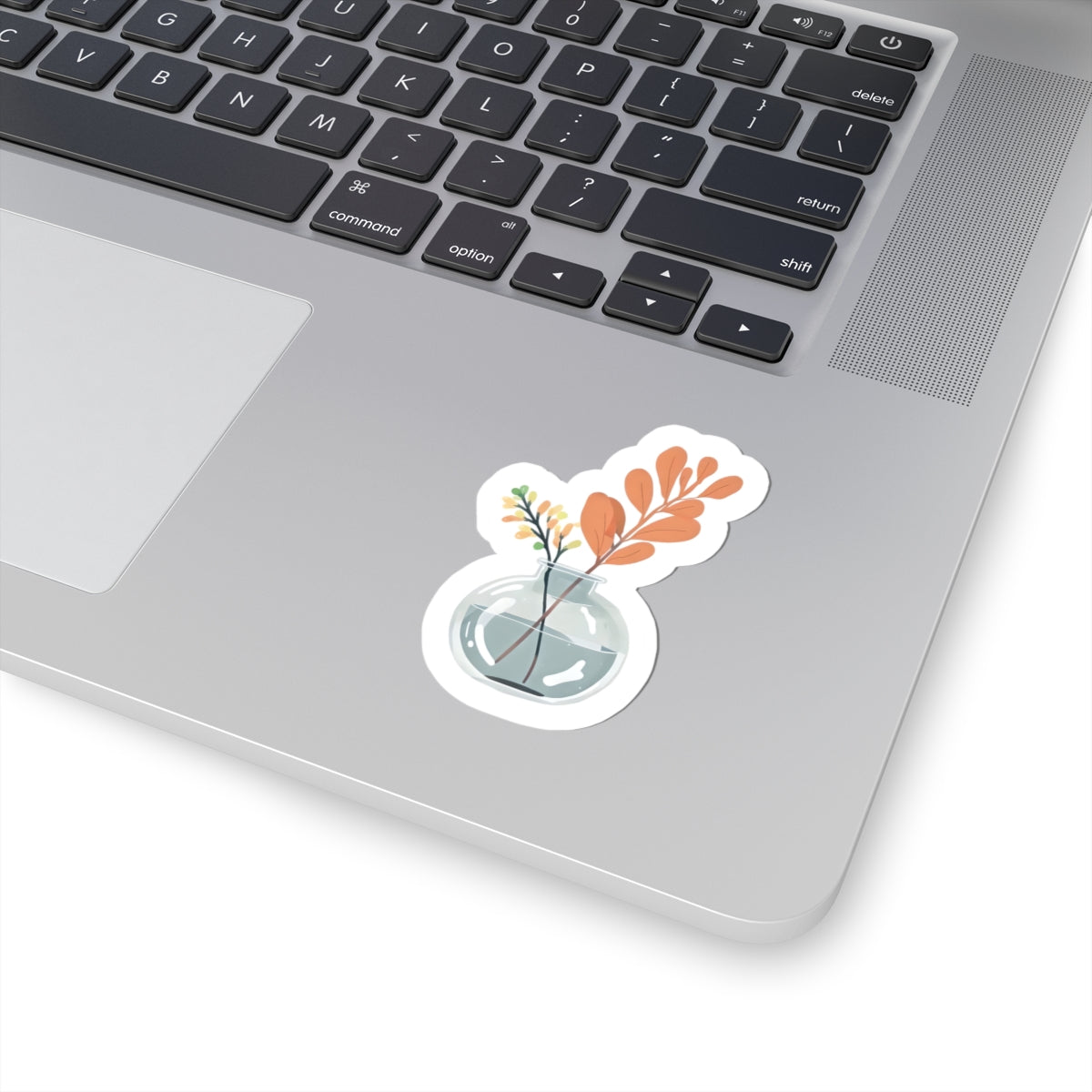 Botanical Glass Vase Kiss-Cut Stickers - Perfect for Decor & Gifts