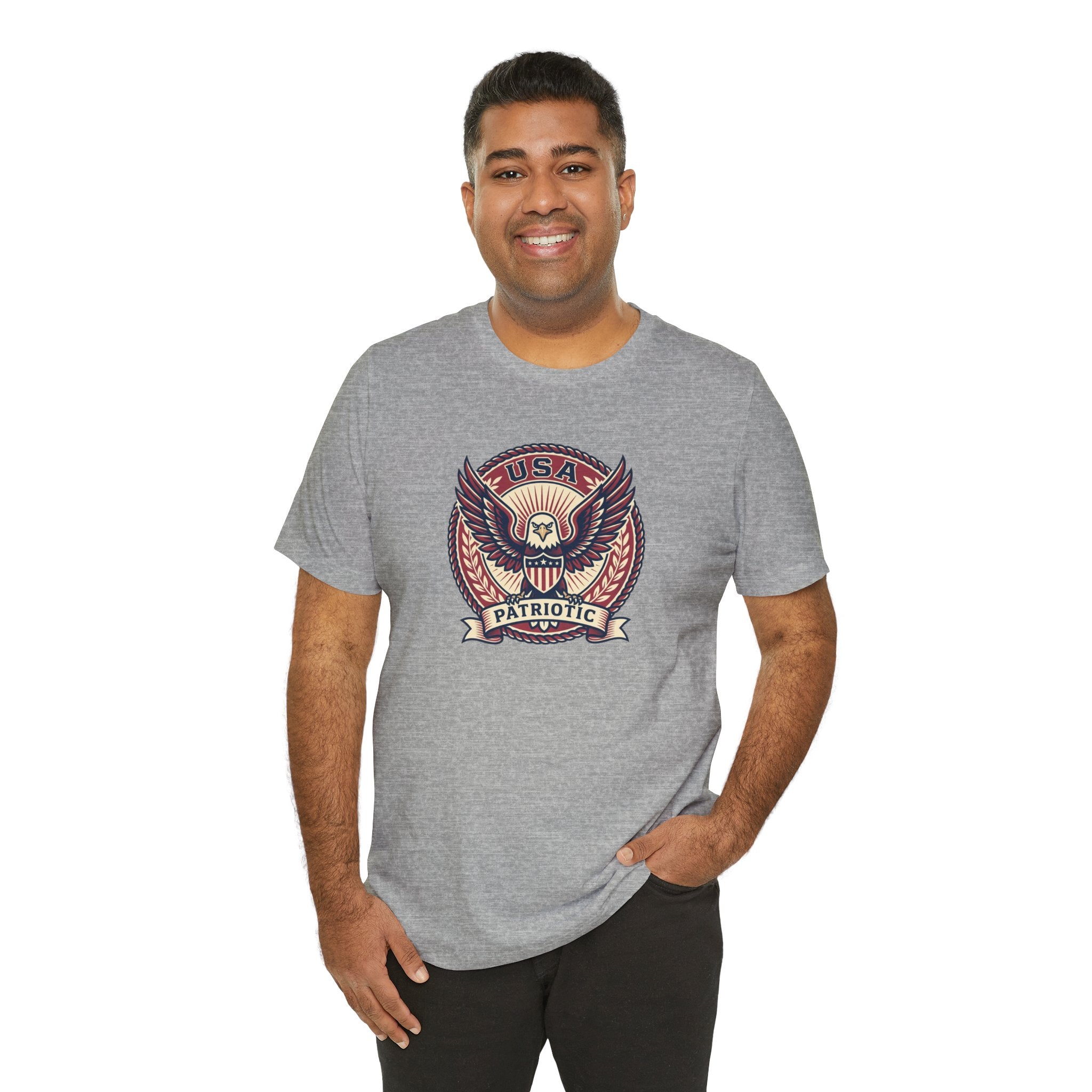 Patriotic USA Eagle Tee — "USA Patriotic" Graphic T-Shirt