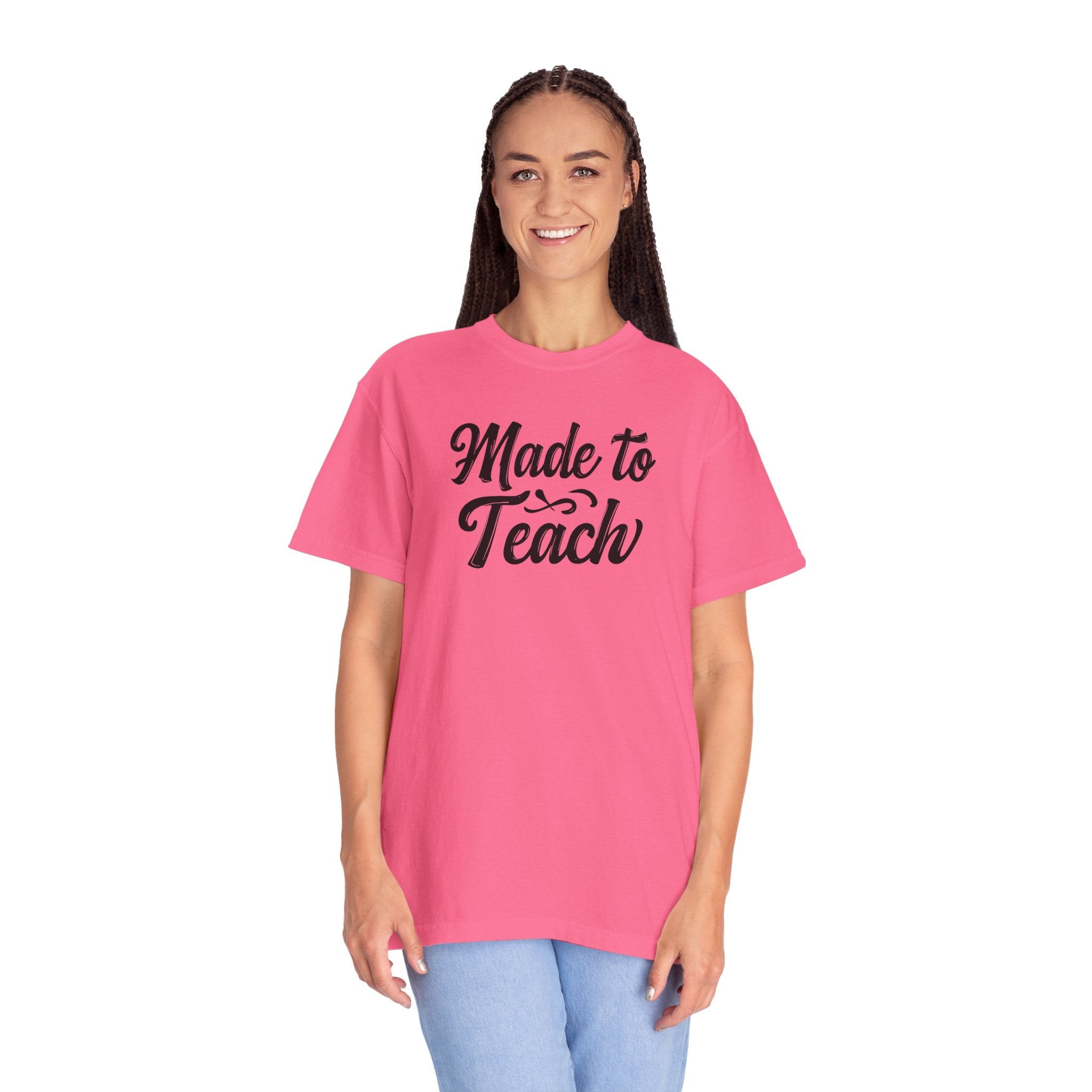 Made to Teach Unisex Garment-Dyed T-Shirt