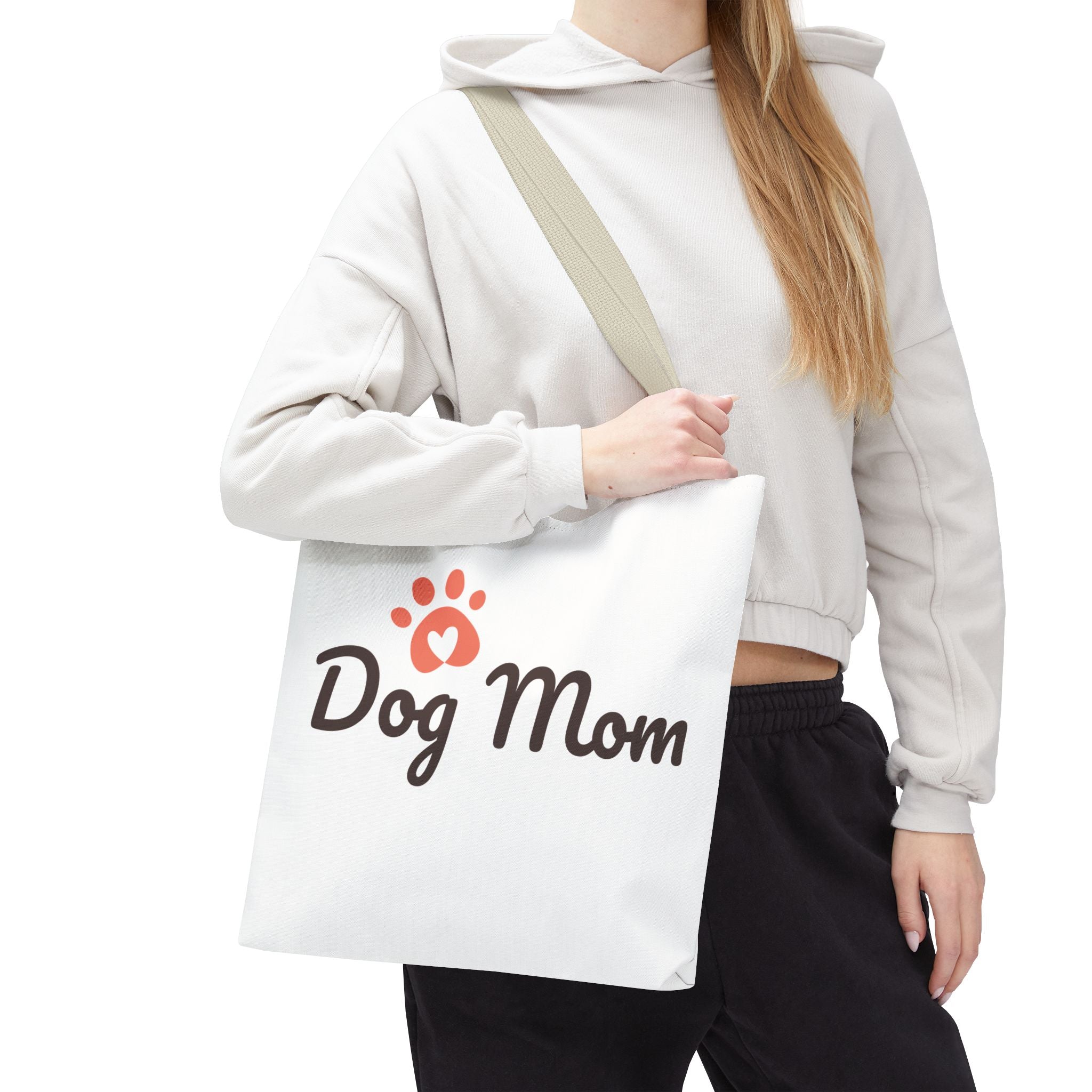 Dog Mom Tote Bag - Perfect for Pet Lovers, Gifts for Pet Moms, Dog Themed Accessories, Everyday Use, Sustainable Fashion
