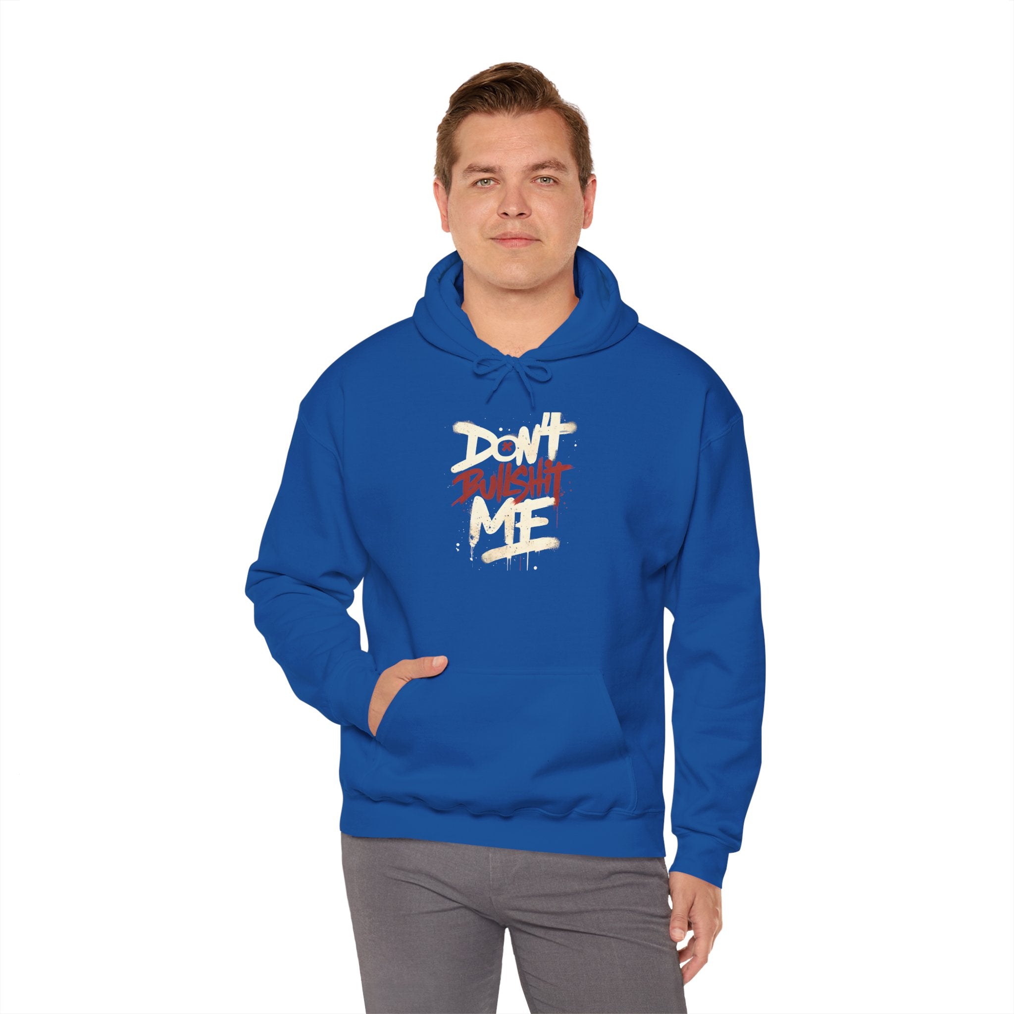 Don't Bull shit me Unisex Hoodie, Trendy Streetwear Sweatshirt, Comfortable Gift for Friends, Fall Fashion, Cool Casual Outfit