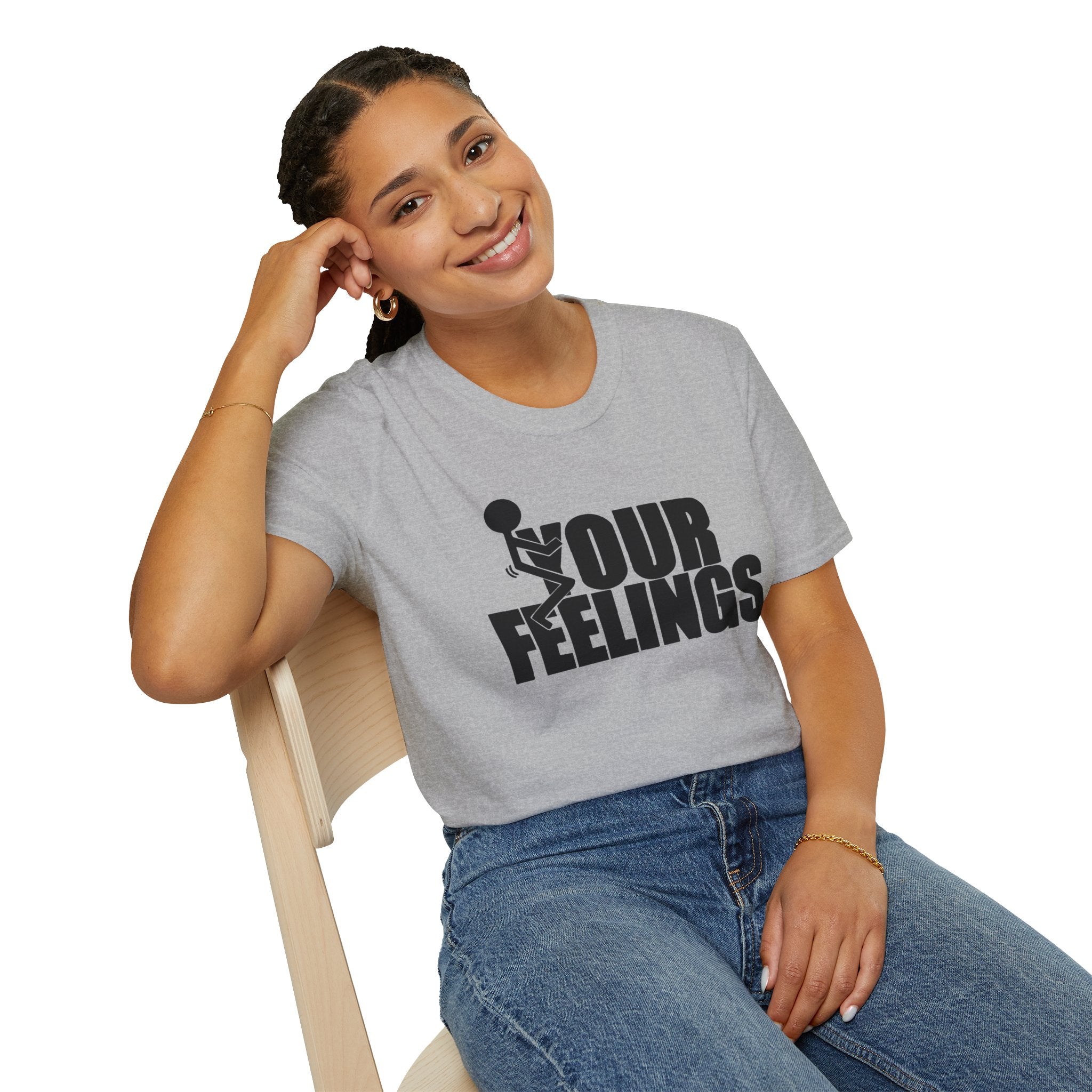 Emotional Expressive Tee - Unisex Softstyle T-Shirt, Our Feelings Shirt, Casual Wear, Gift for Friends, Mood Shirt, Everyday Humor