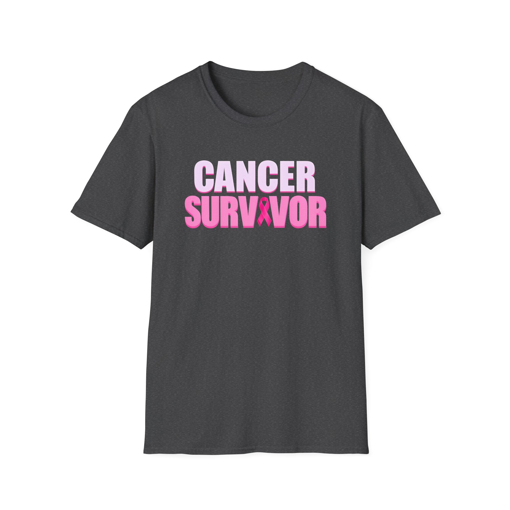 Cancer Survivor Unisex Softstyle T-Shirt - Empowering Gift for Fighters, Supporters, Awareness Events, Celebration of Life