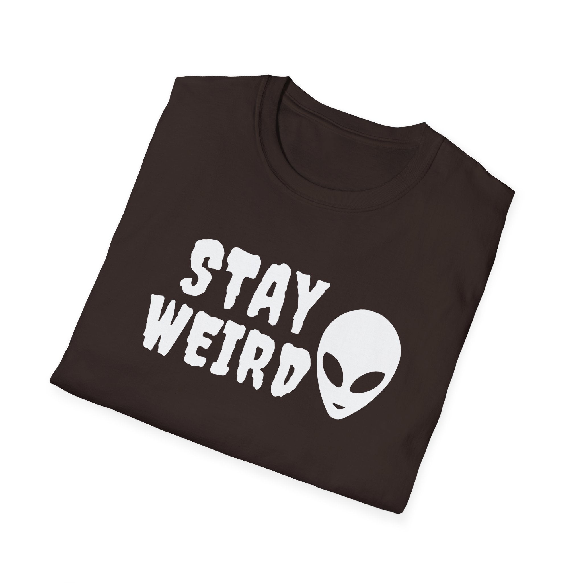 Stay Weird Unisex Softstyle T-Shirt