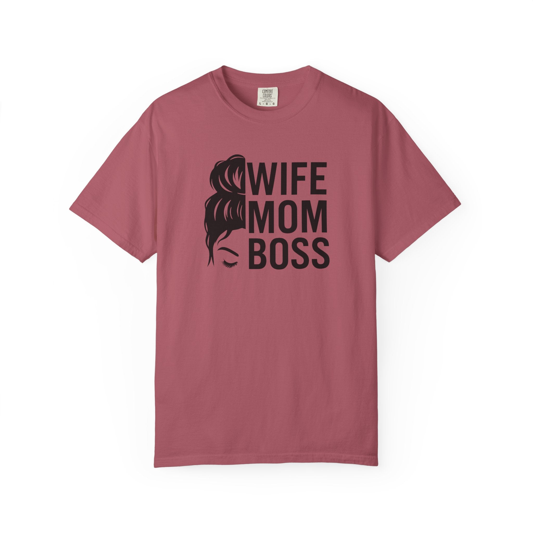 Wife Mom Boss T-Shirt, Unisex Tee for Moms, Gift for New Moms, Casual Outfit, Mother's Day Gift