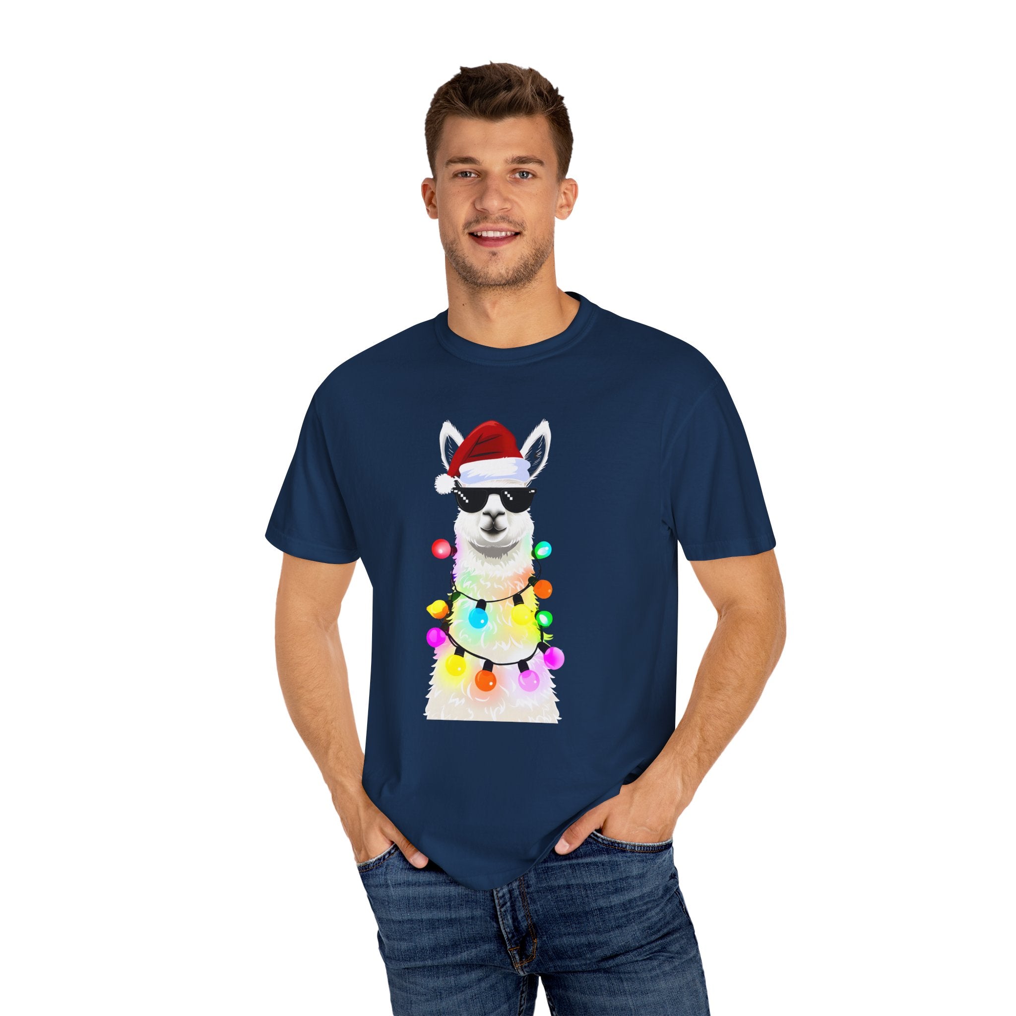 Cool Christmas Llama T-Shirt