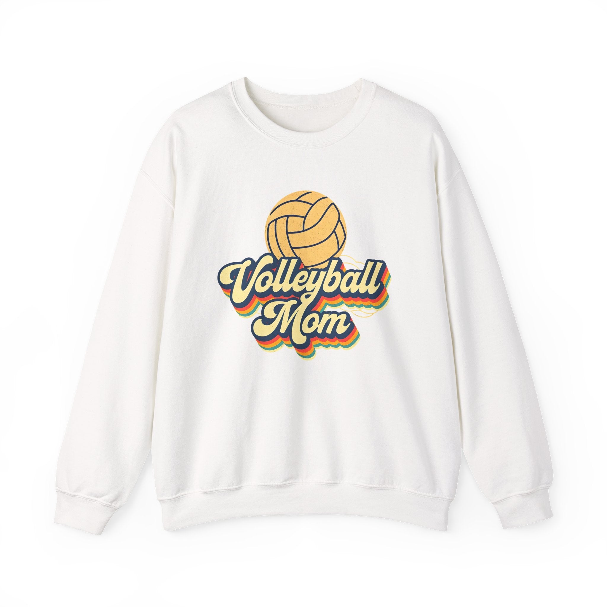 Volleyball Mom Sweatshirt - Cozy Crewneck for Sports Lovers, Gift for Volleyball Moms, Comfortable Athletic Apparel, Perfect for Game [...]
