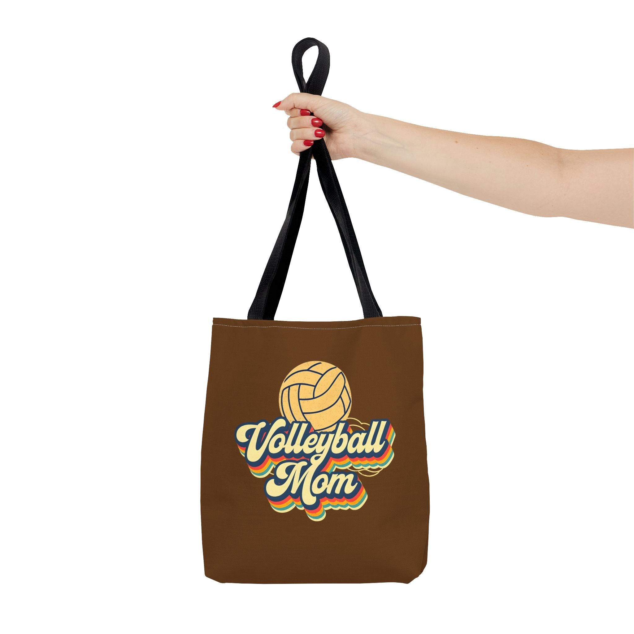 Volleyball Mom Tote Bag - Sports Mom Gift for Volleyball Matches and Games