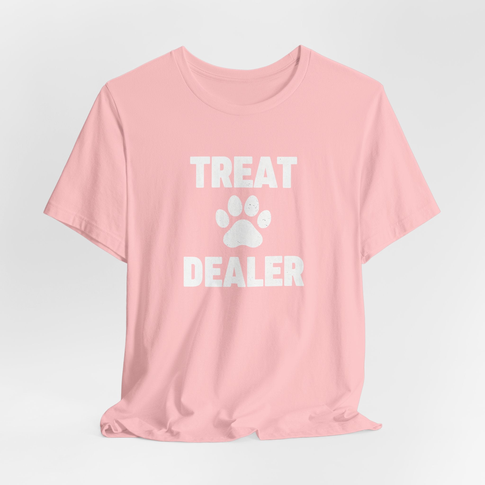 Treat Dealer T-Shirt — Funny Paw Print Tee for Dog Lovers