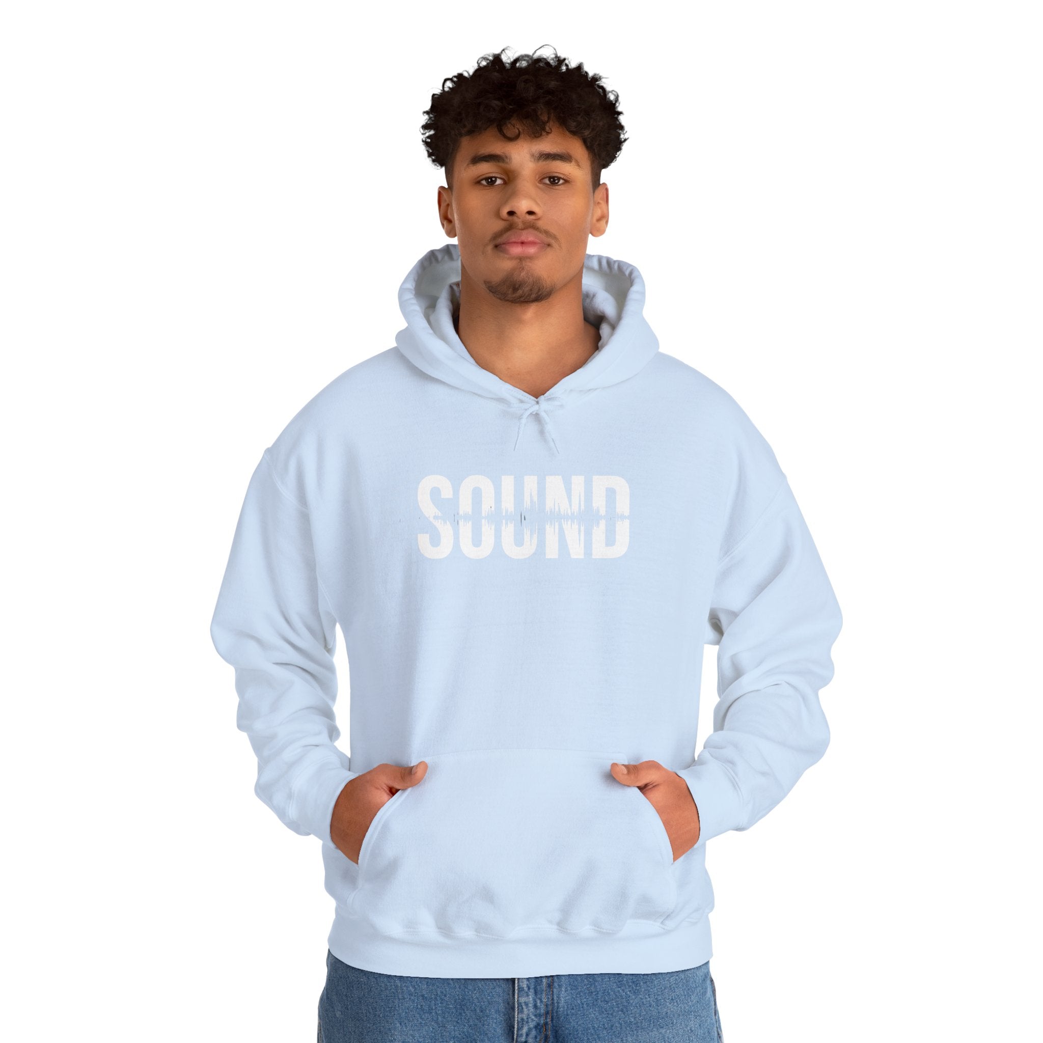 Sound Hoodie for Music Lovers - Cozy Unisex Heavy Blend Sweatshirt