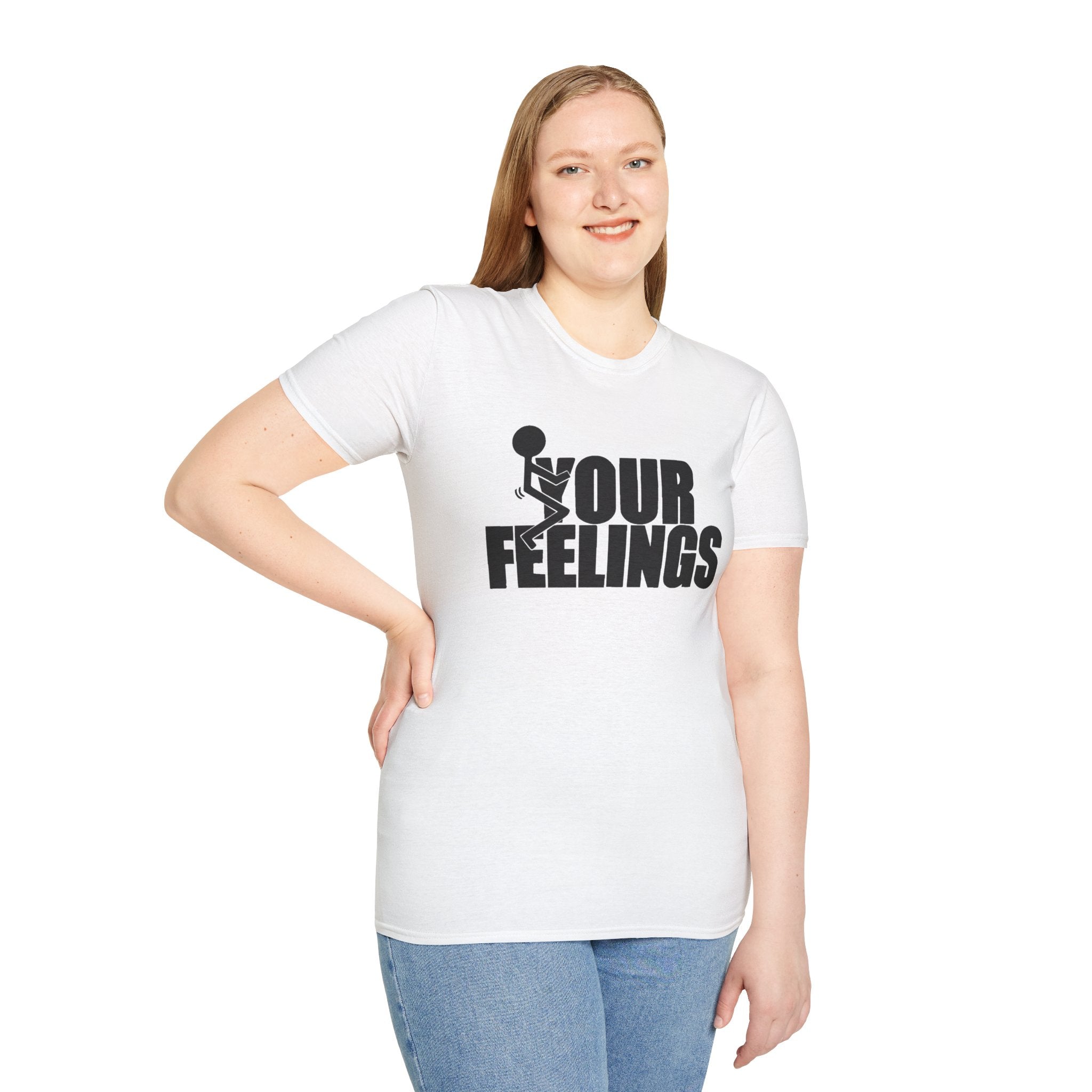 Emotional Expressive Tee - Unisex Softstyle T-Shirt, Our Feelings Shirt, Casual Wear, Gift for Friends, Mood Shirt, Everyday Humor