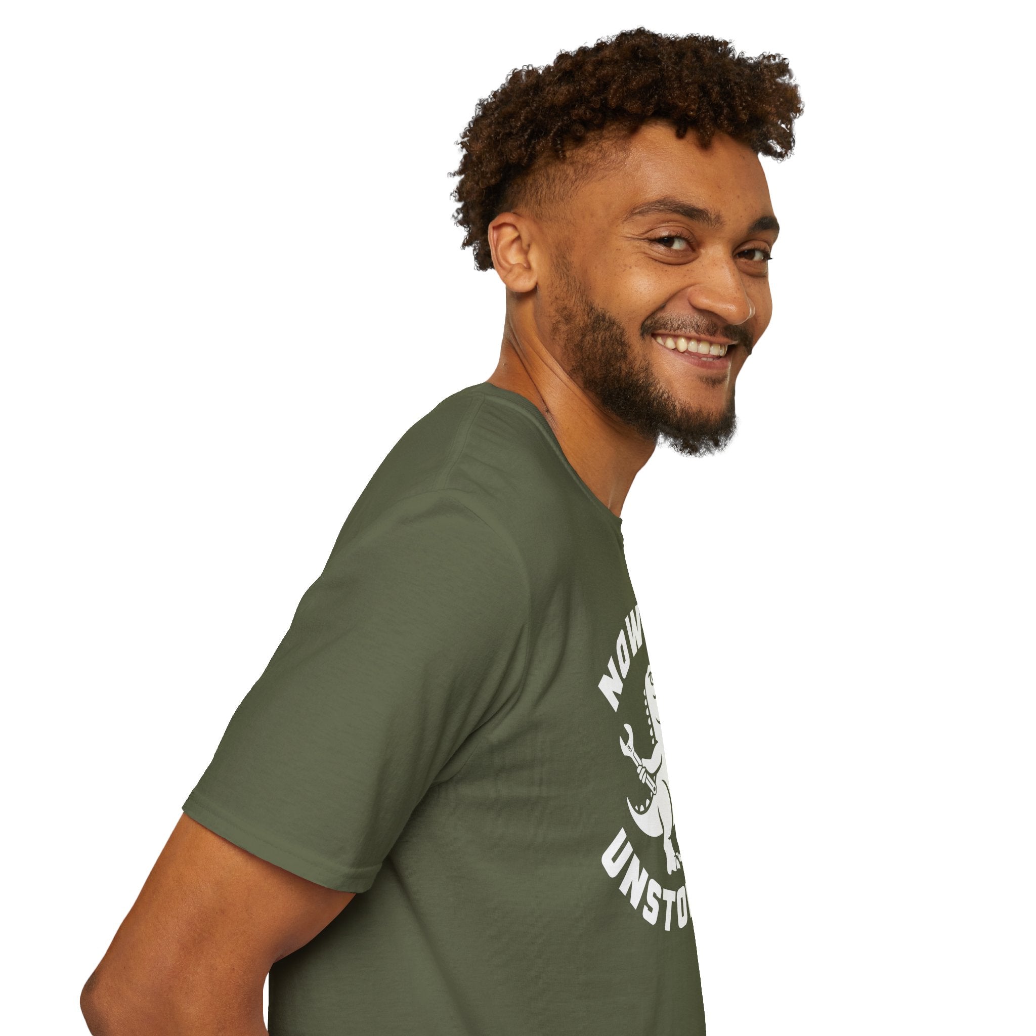 Unstoppable T-Rex T-Shirt – “Now I Am Unstoppable” Dinosaur Tee