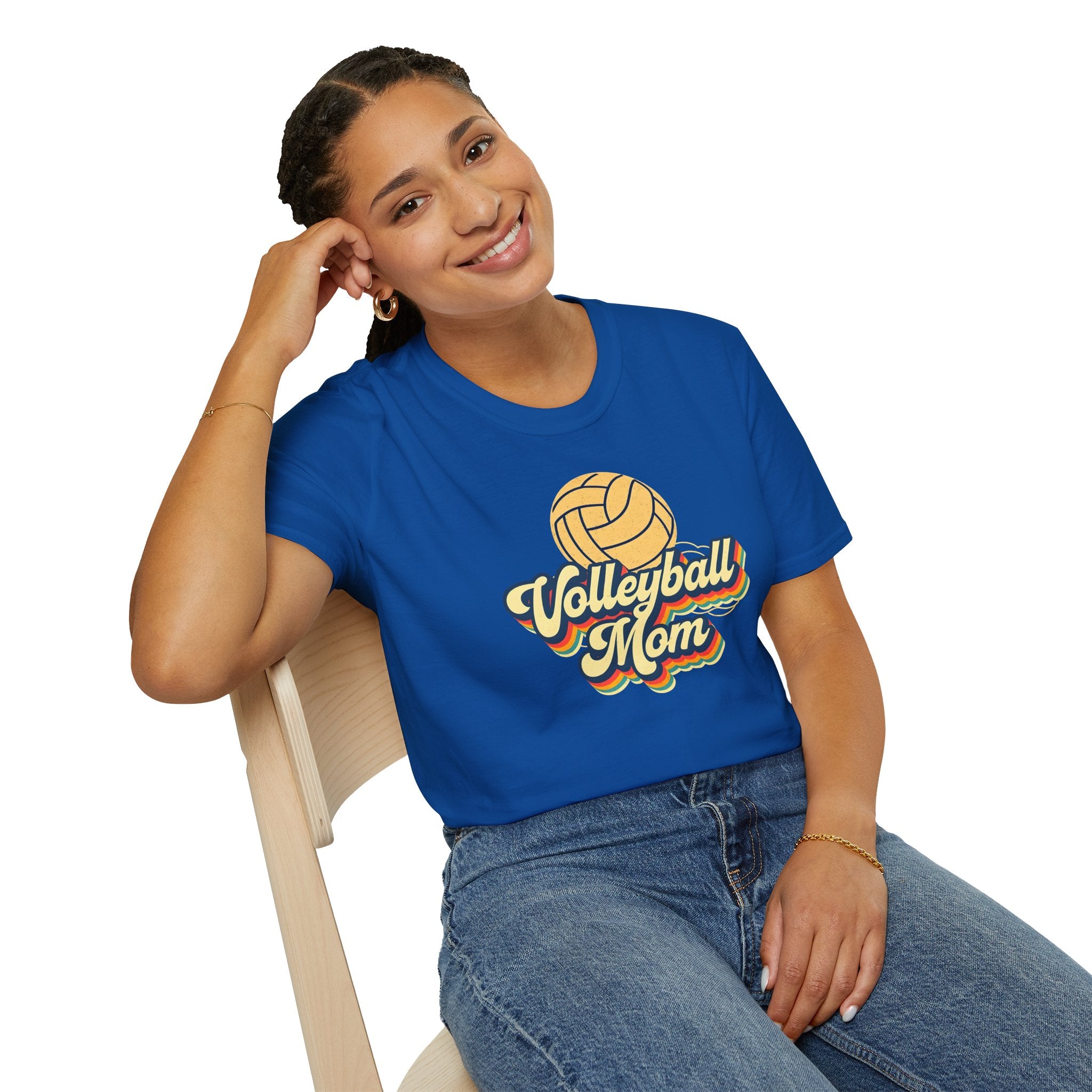 Volleyball Mom T-Shirt, Comfortable Tee for Sports Enthusiasts, Gift for Mothers, Casual Wear, Unique Volleyball Merchandise