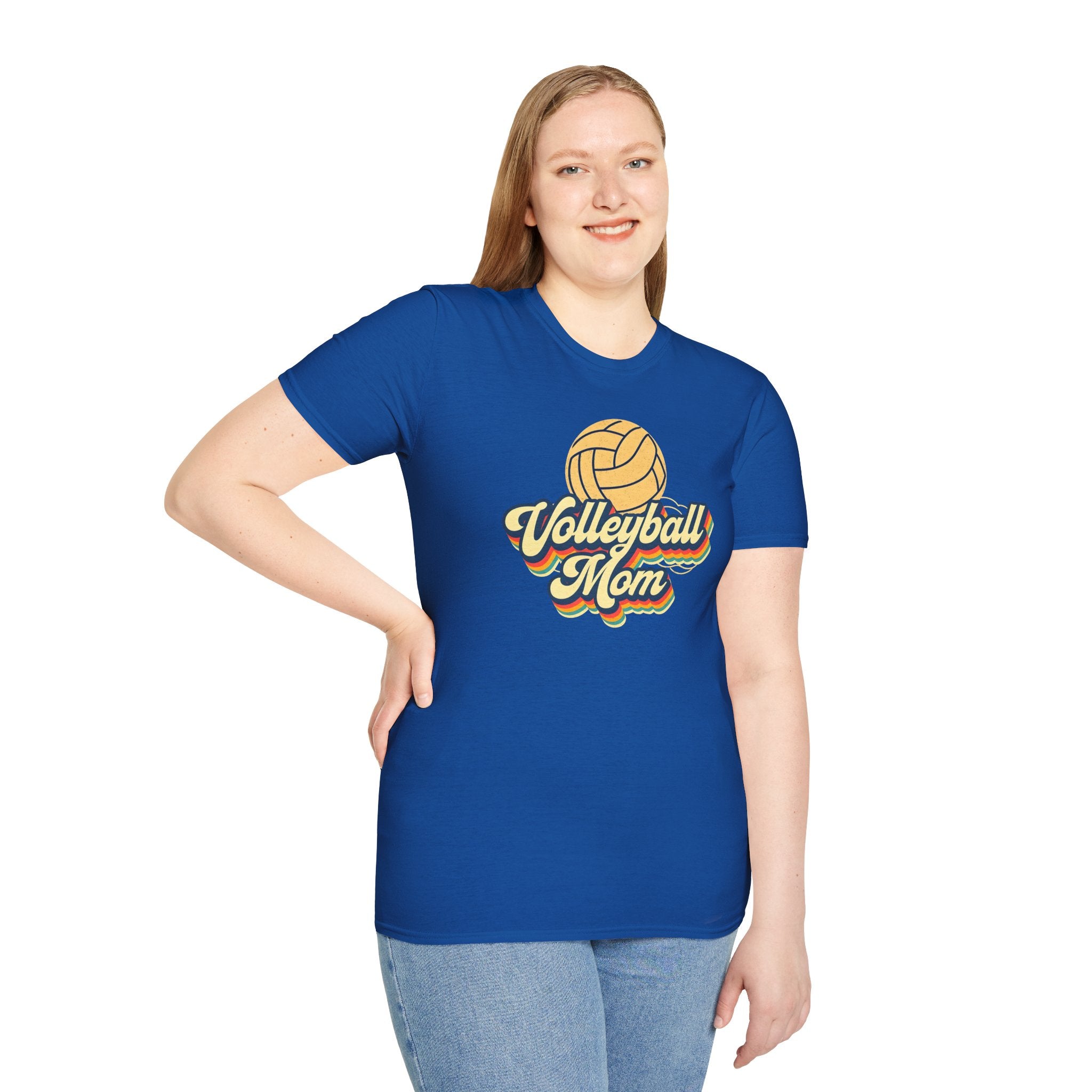 Volleyball Mom T-Shirt, Comfortable Tee for Sports Enthusiasts, Gift for Mothers, Casual Wear, Unique Volleyball Merchandise