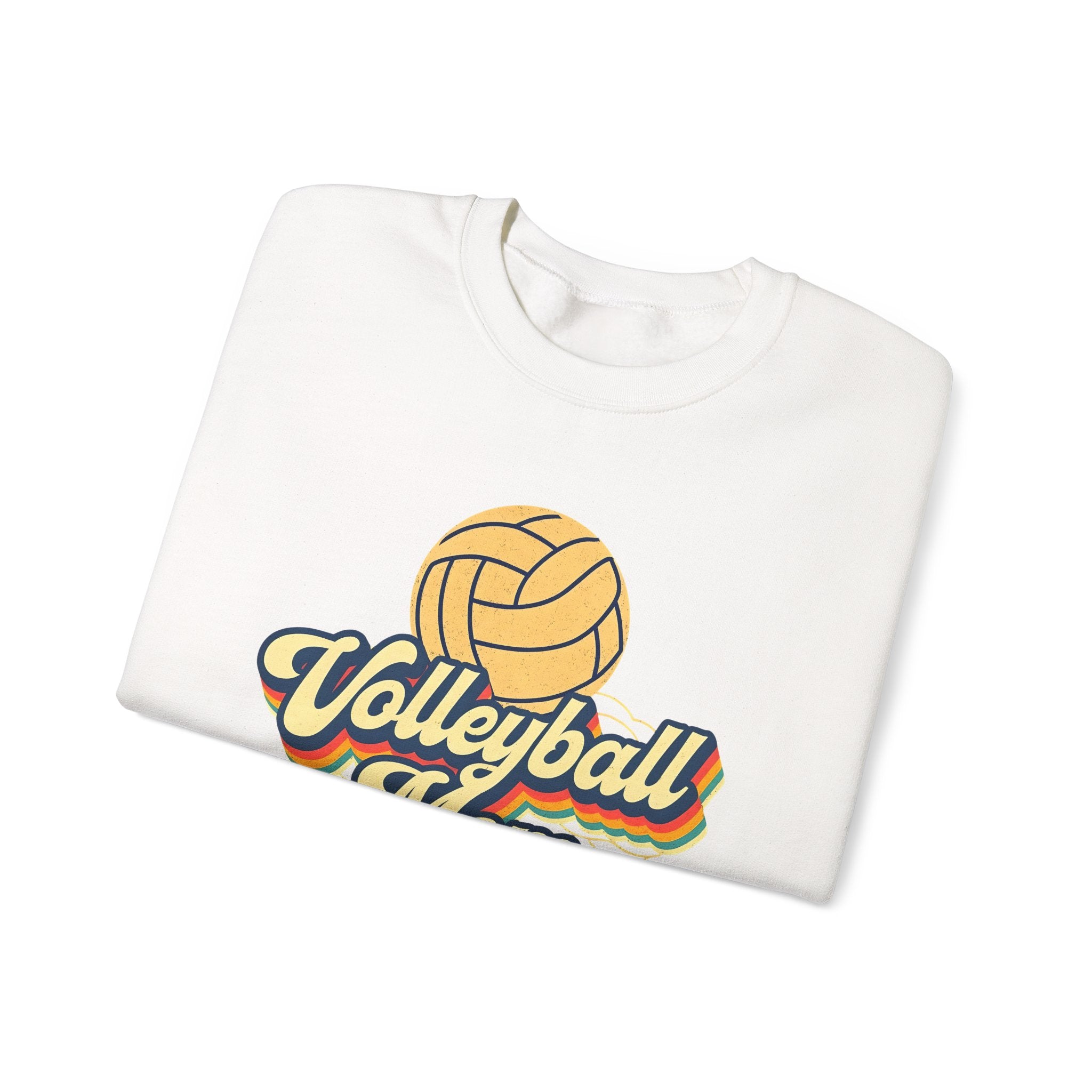Volleyball Mom Sweatshirt - Cozy Crewneck for Sports Lovers, Gift for Volleyball Moms, Comfortable Athletic Apparel, Perfect for Game [...]