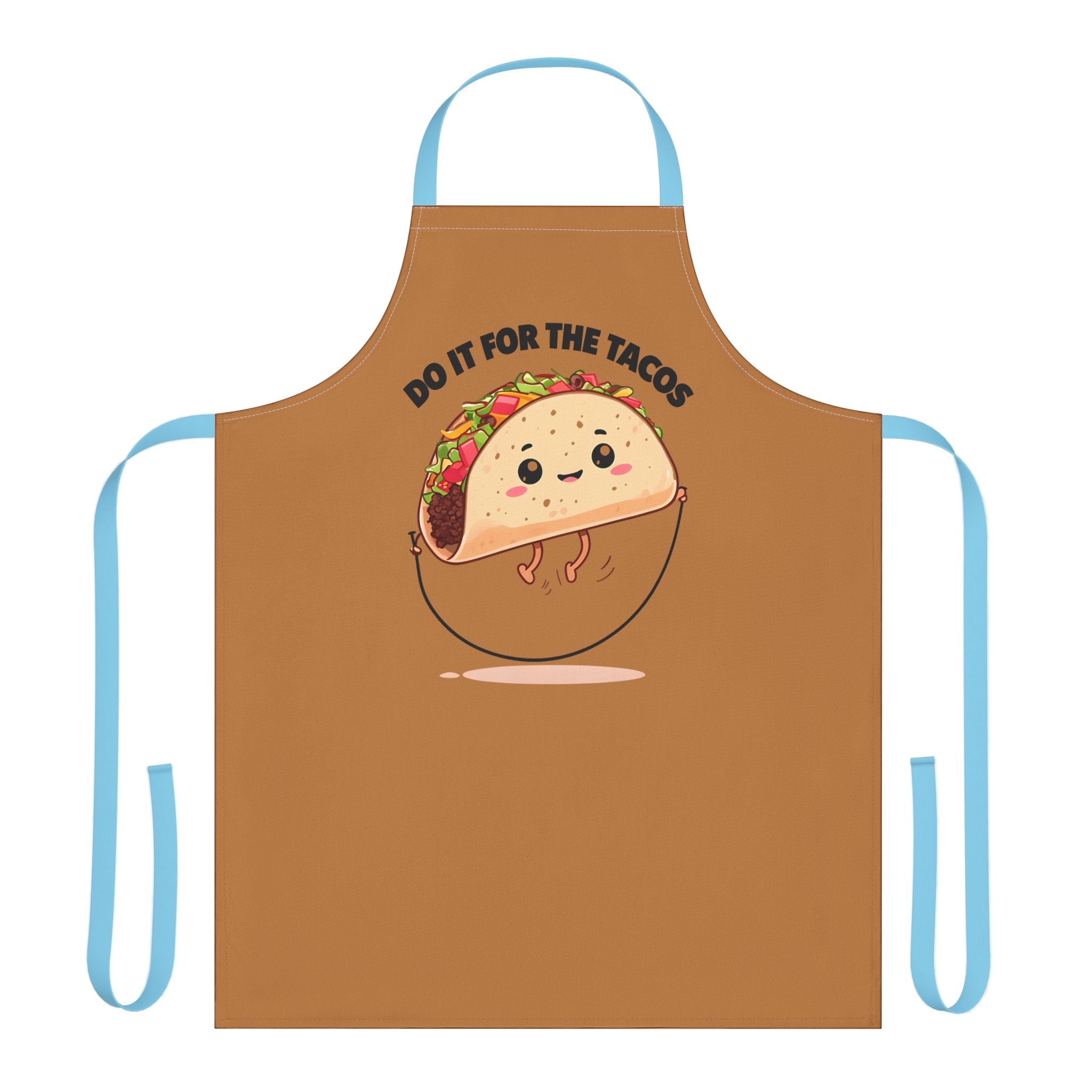 Apron — "Do It For The Tacos" Cute Taco Graphic Cooking Apron