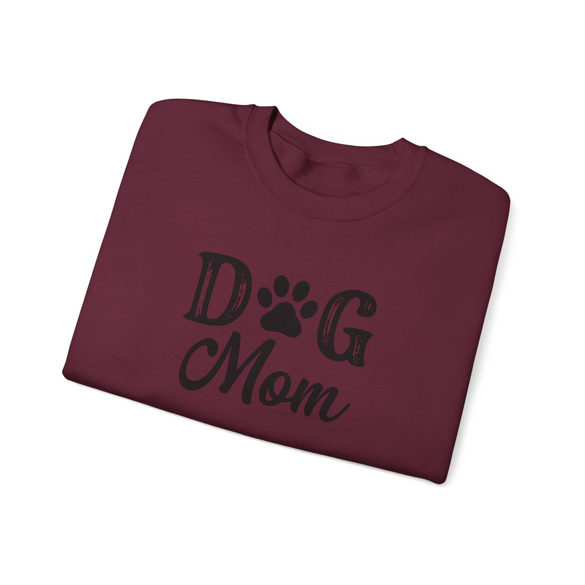 Dog Mom Crewneck Sweatshirt - Cozy Gift for Pet Lovers