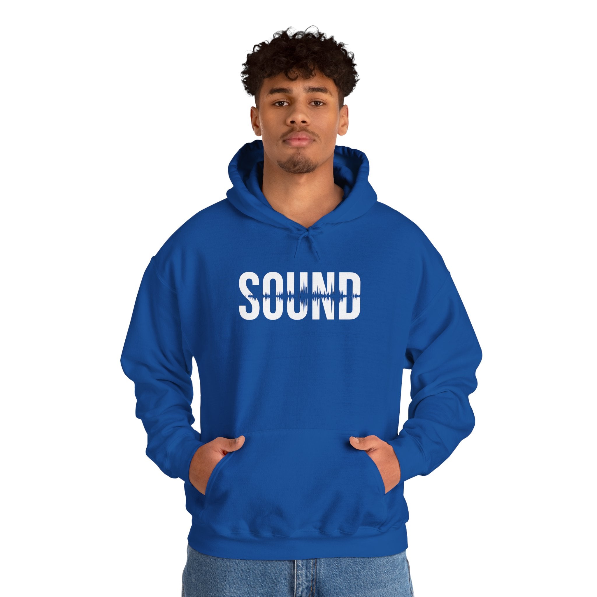 Sound Hoodie for Music Lovers - Cozy Unisex Heavy Blend Sweatshirt