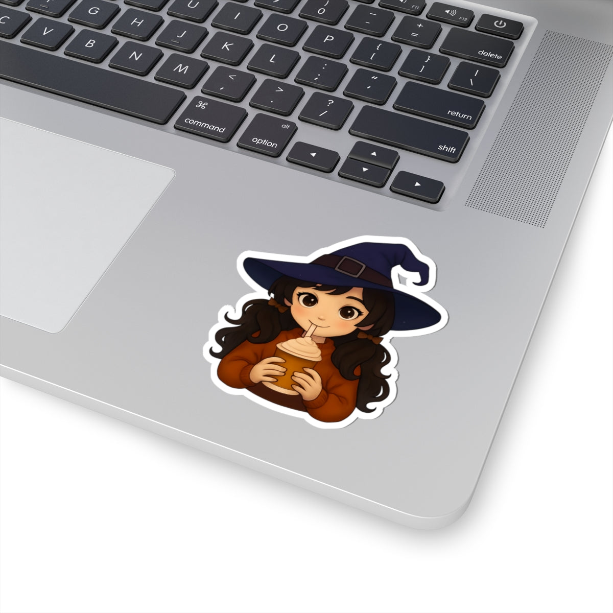 Charming Witch Kiss-Cut Stickers – Perfect for Halloween & Everyday Fun!