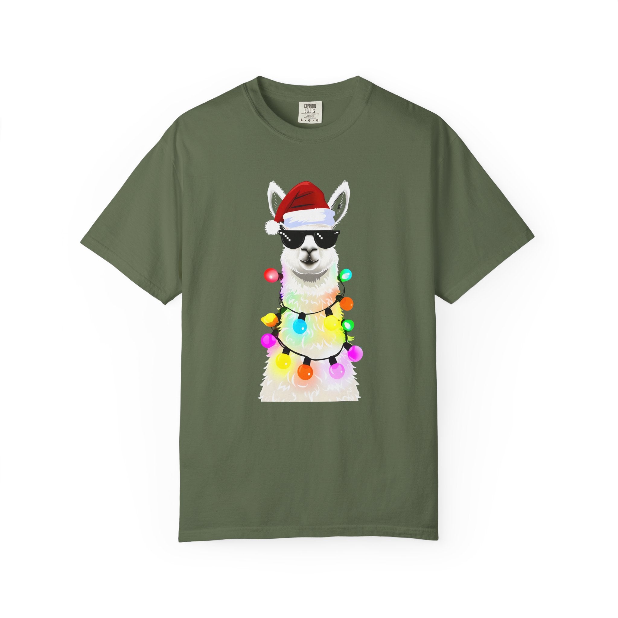 Cool Christmas Llama T-Shirt