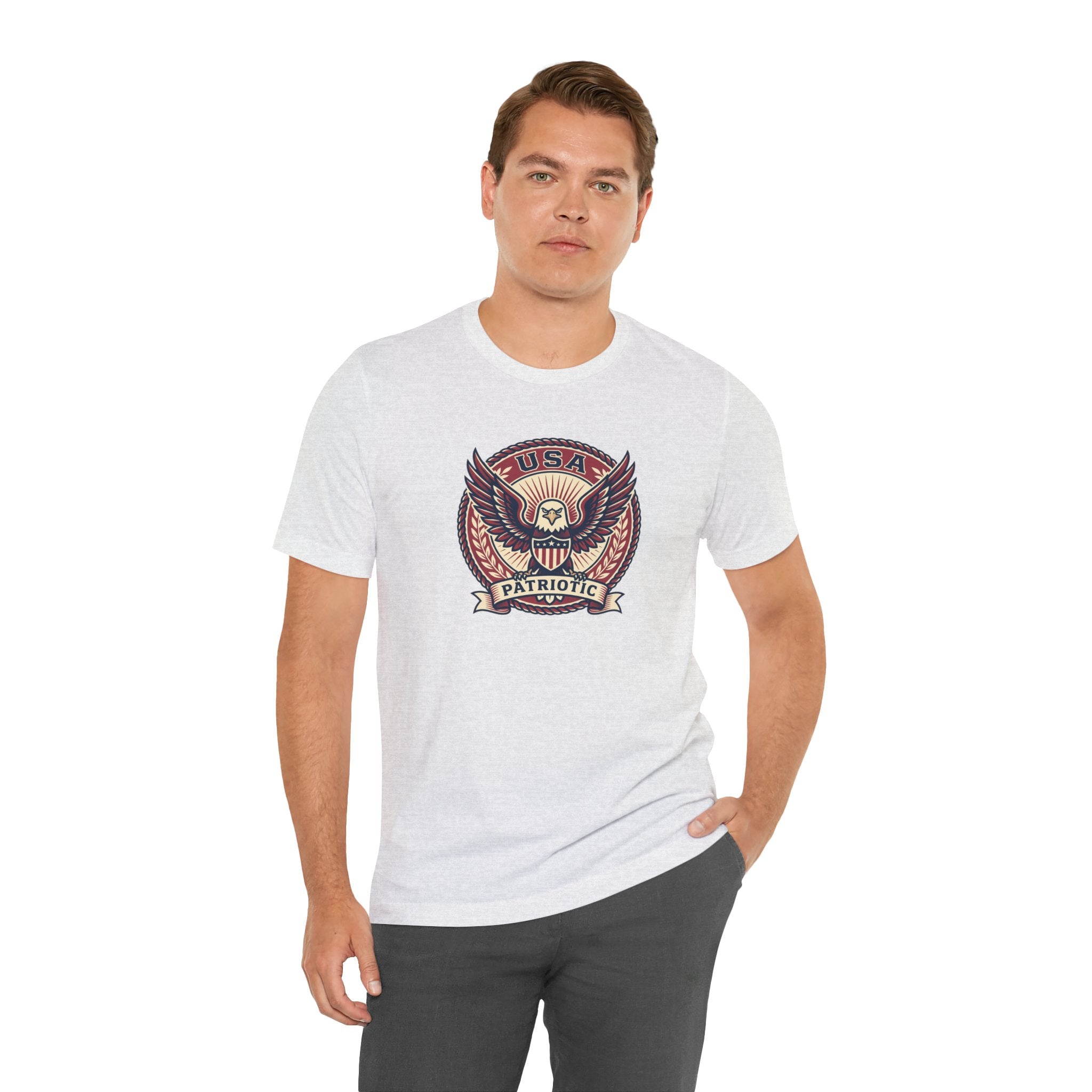 Patriotic USA Eagle Tee — "USA Patriotic" Graphic T-Shirt