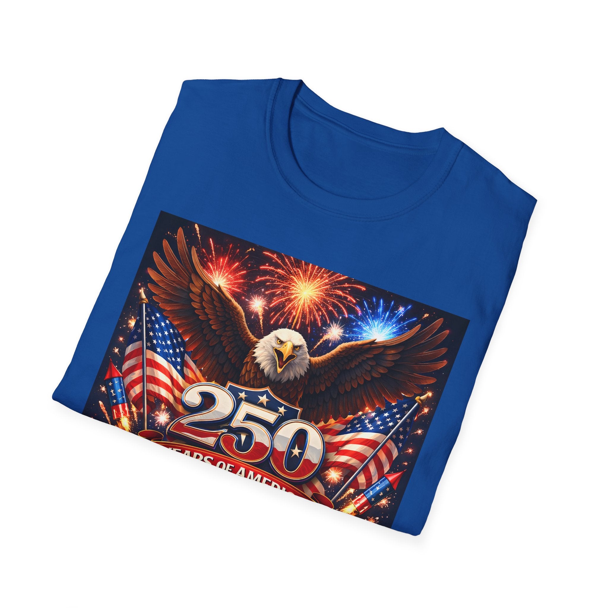 250 Years of America T-Shirt — Patriotic Eagle 1776–2026 Independence Day Tee