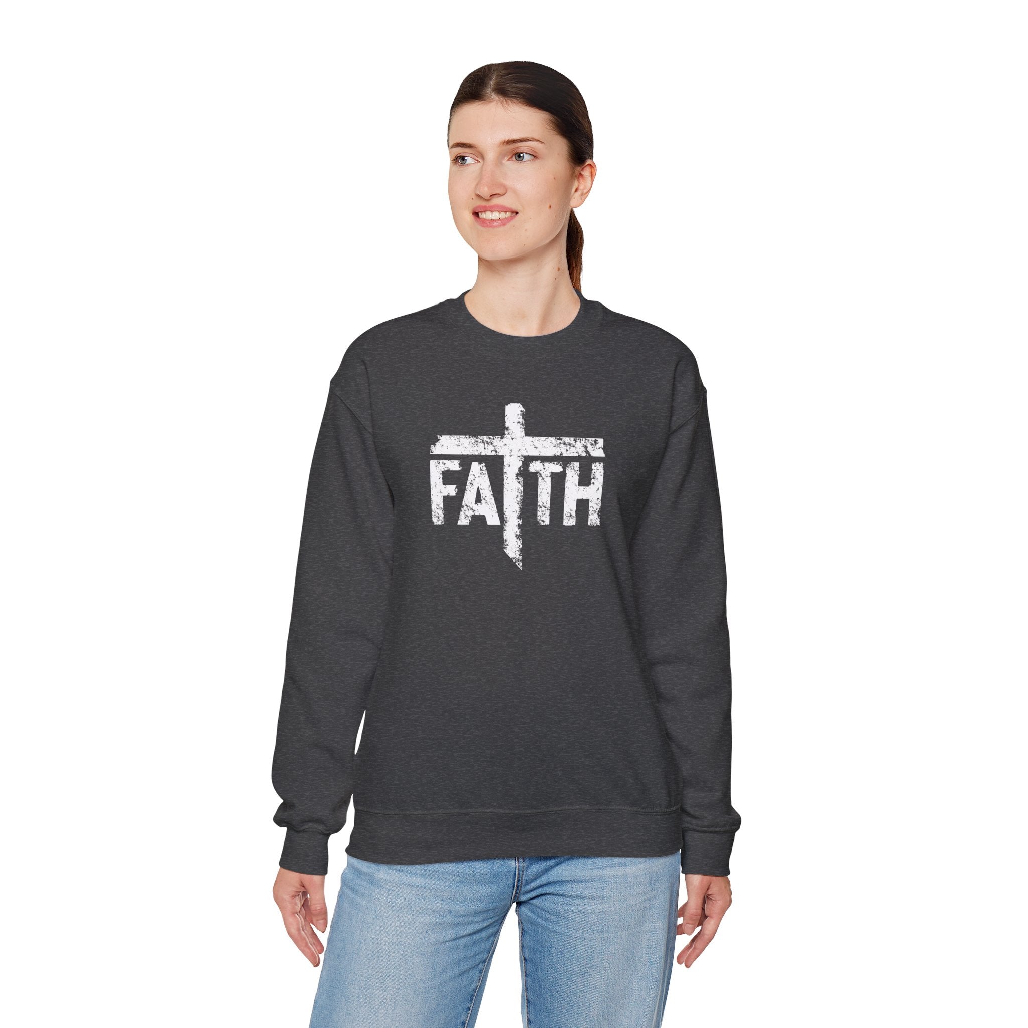 Faith-Inspired Unisex Crewneck Sweatshirt - Cozy Faithful Apparel, Gifts for Believers, Religious Sweatshirt, Christian Comfort Wear, [...]