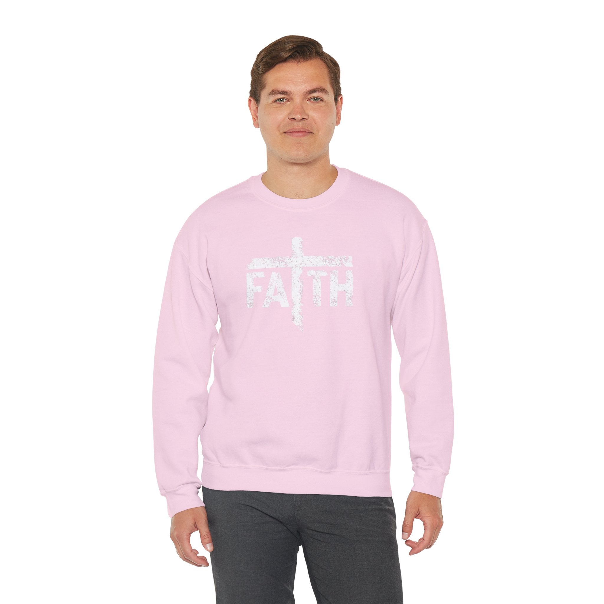 Faith-Inspired Unisex Crewneck Sweatshirt - Cozy Faithful Apparel, Gifts for Believers, Religious Sweatshirt, Christian Comfort Wear, [...]