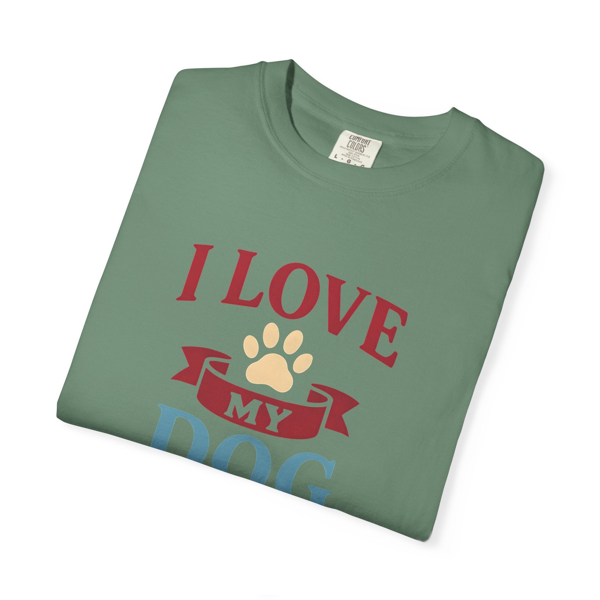 Dog Lover Unisex T-Shirt - I Love My Dog, Cute Pet Apparel, Gift for Dog Owners, Animal Lover Tee, Casual Everyday Style