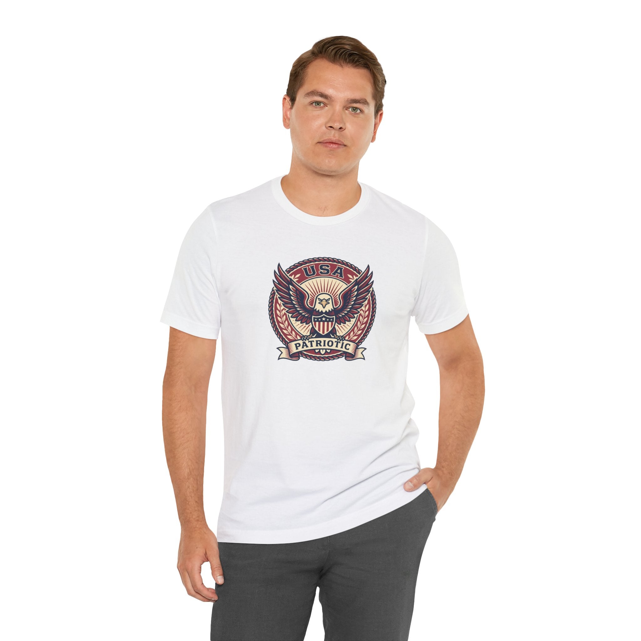 Patriotic USA Eagle Tee — "USA Patriotic" Graphic T-Shirt