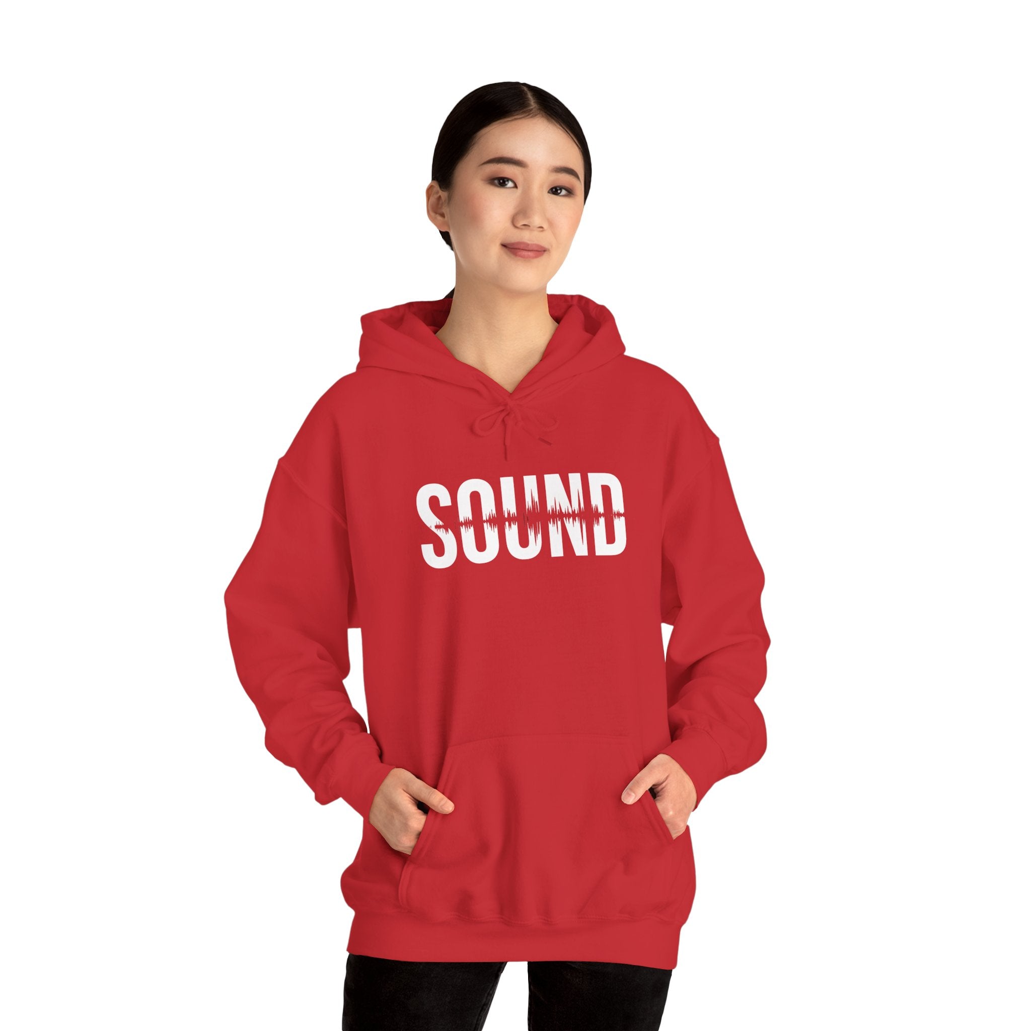 Sound Hoodie for Music Lovers - Cozy Unisex Heavy Blend Sweatshirt
