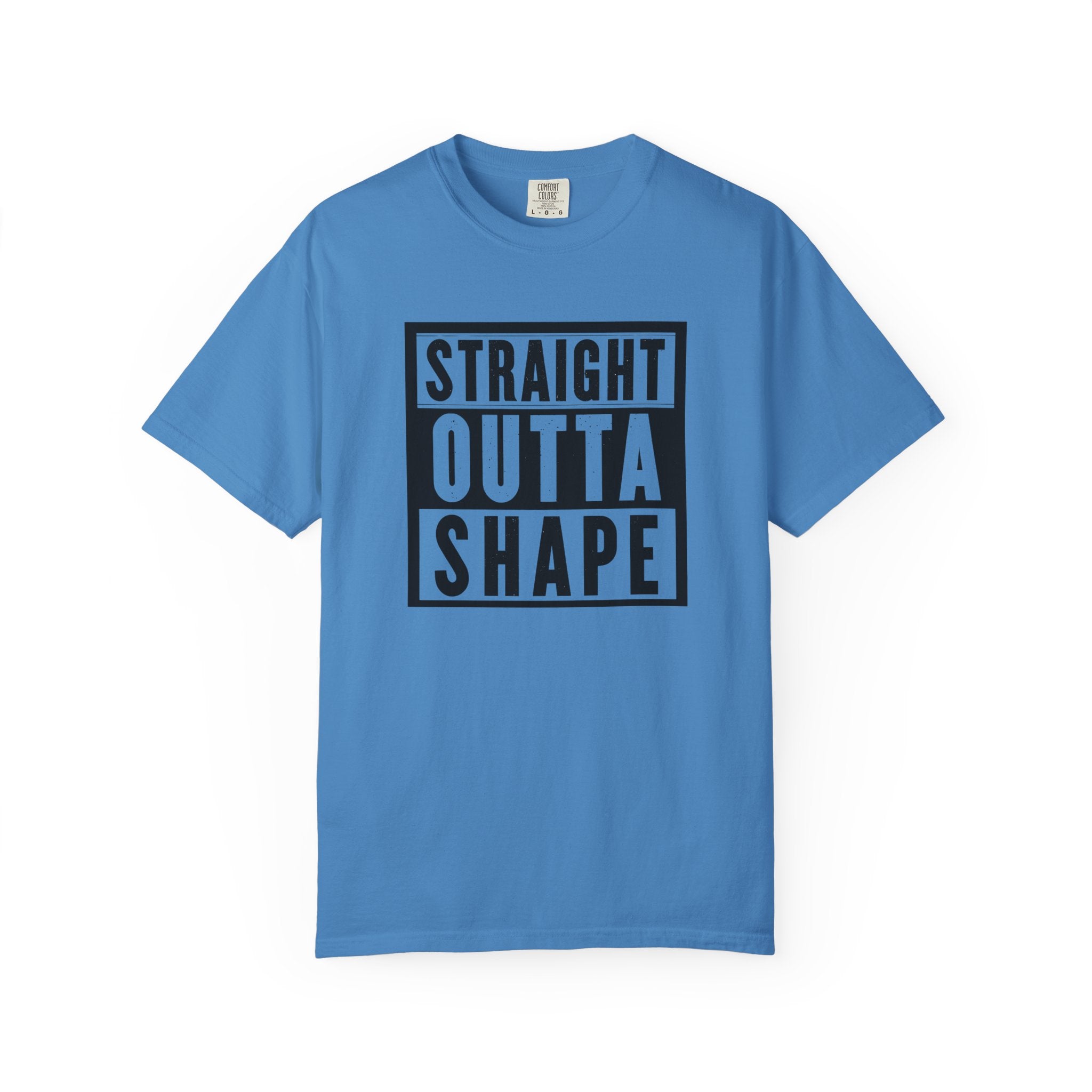 Shape Distorted Unisex Garment-Dyed T-shirt