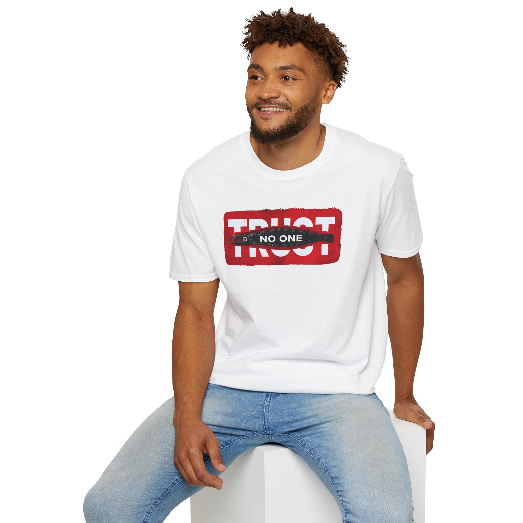 Trust No One Unisex Softstyle T-Shirt