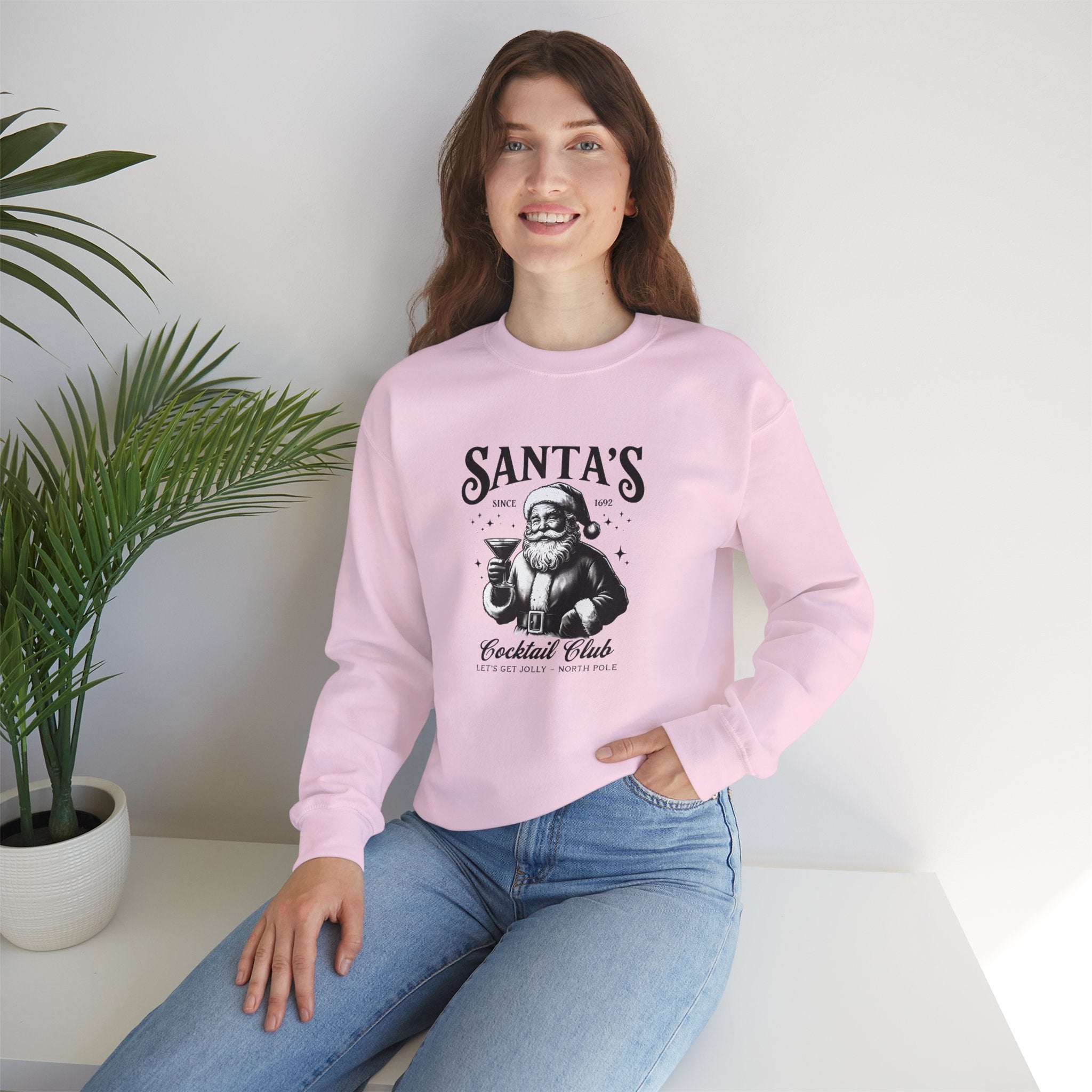 Santa's Cocktail Club Sweatshirt
