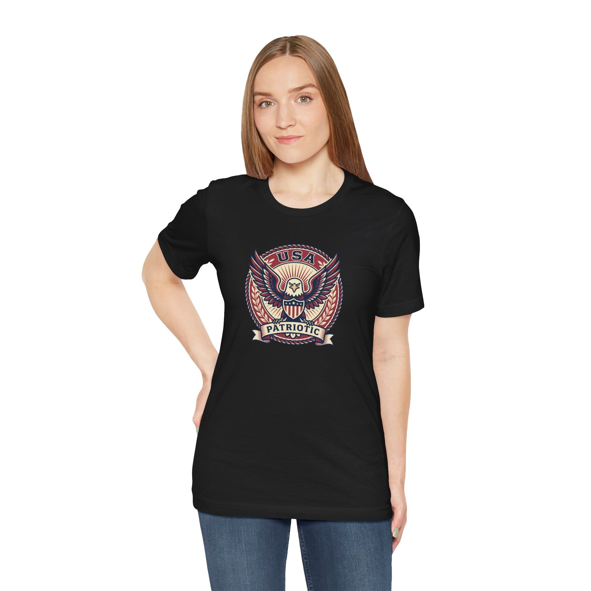 Patriotic USA Eagle Tee — "USA Patriotic" Graphic T-Shirt