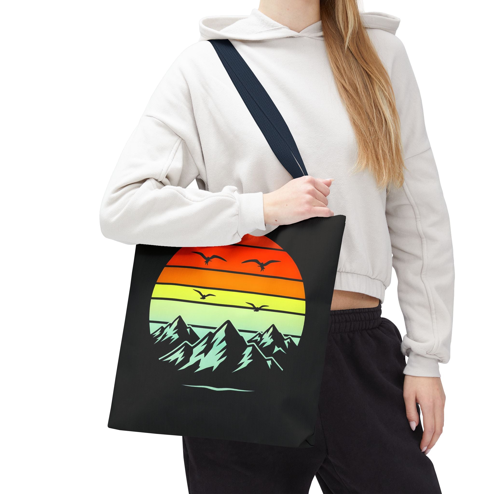 Sunset Mountain Tote Bag