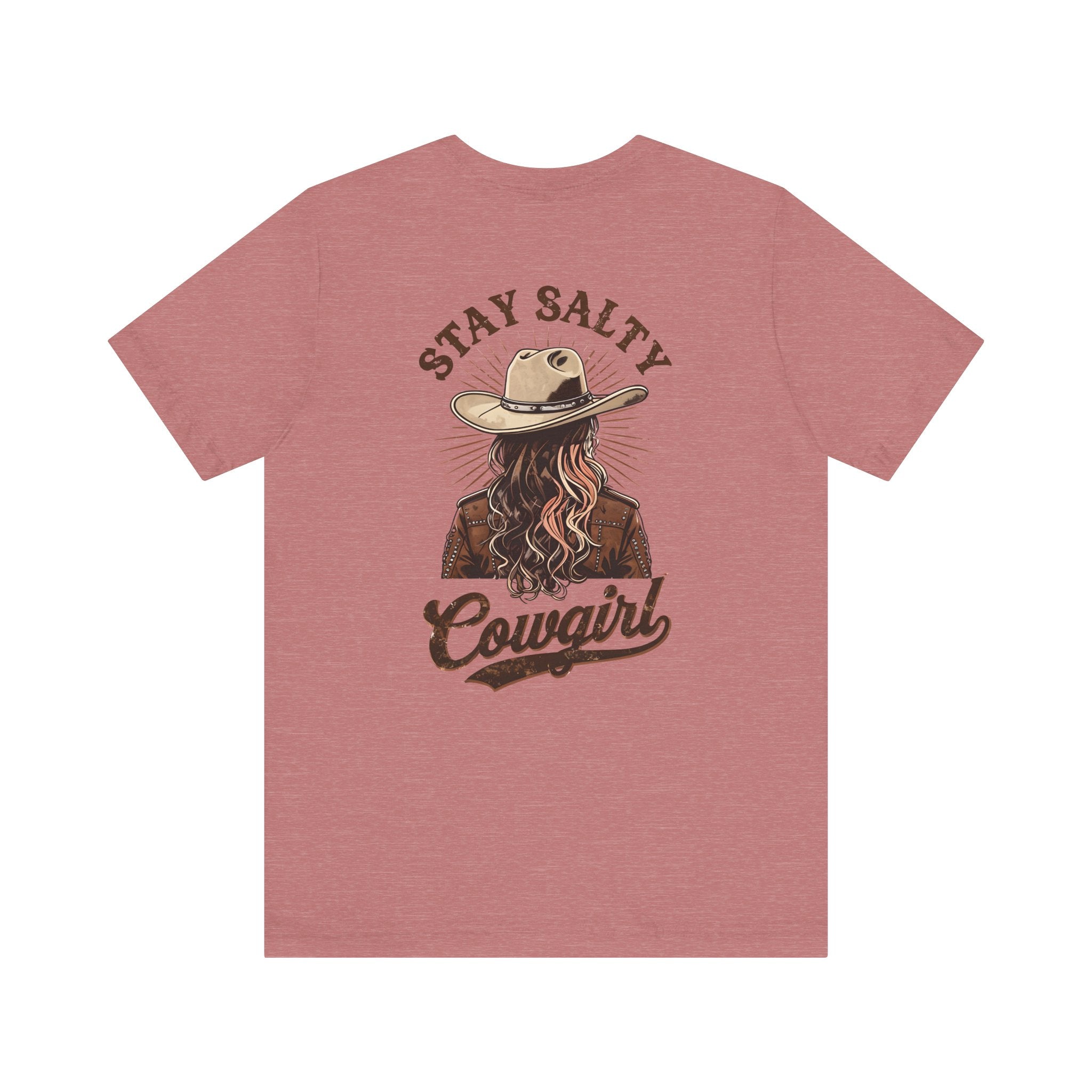 Stay Salty Cowgirl T-Shirt — Western Cowgirl Graphic Tee