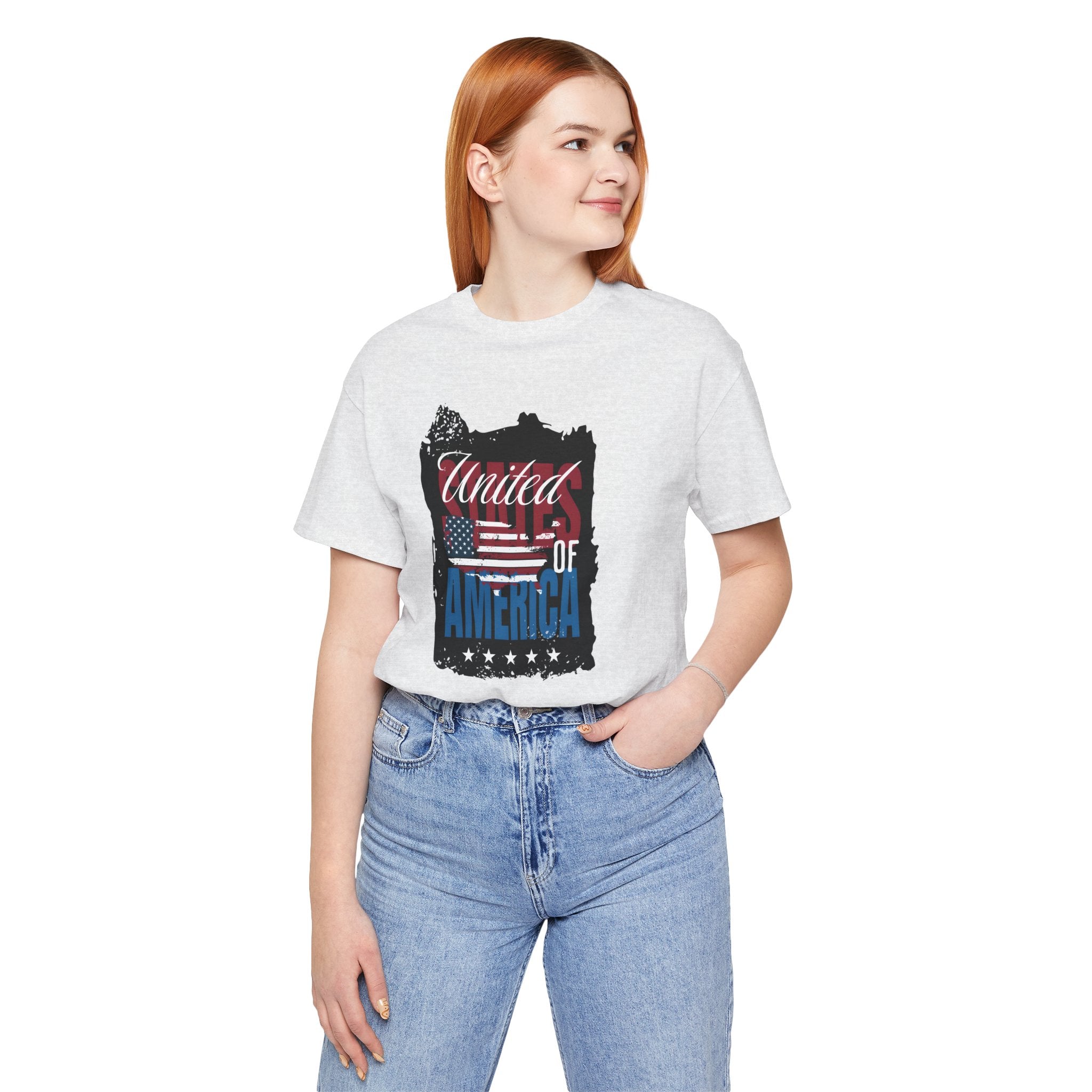 United of America Flag T-Shirt — Patriotic USA Graphic Tee