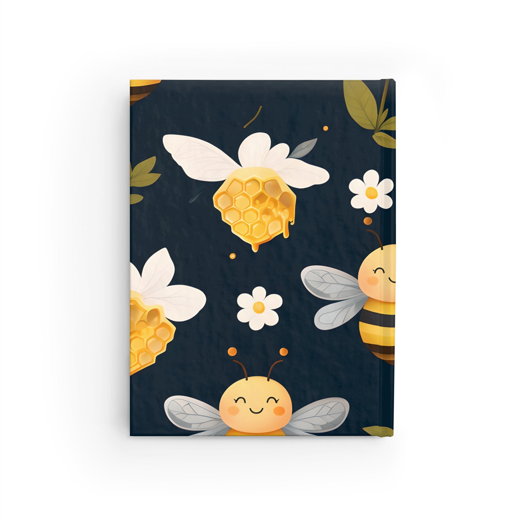 Cute Bee-Themed Journal, Perfect for Nature Lovers, Gift for Kids and Adults, Writing Diary, Bee Decor
