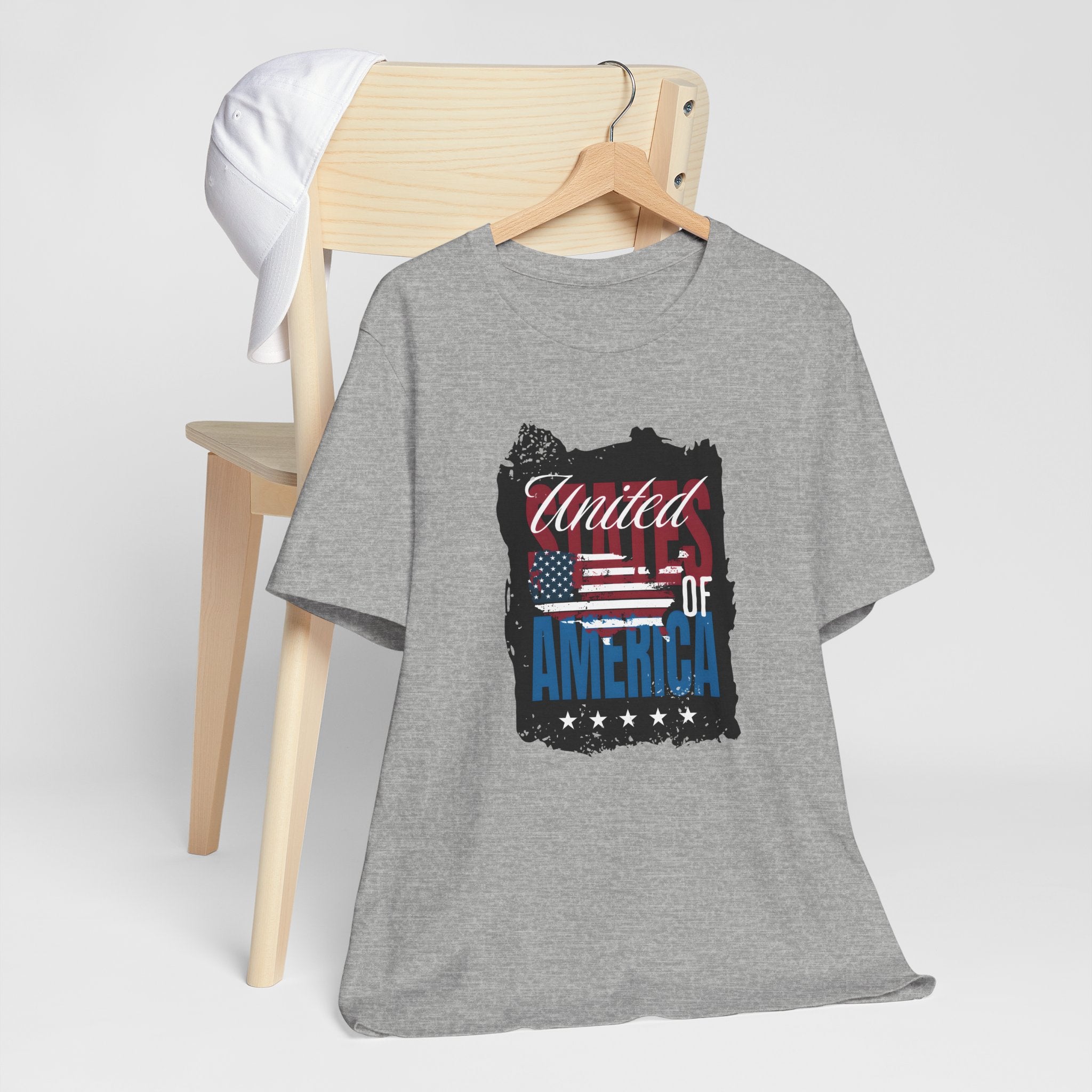 United of America Flag T-Shirt — Patriotic USA Graphic Tee