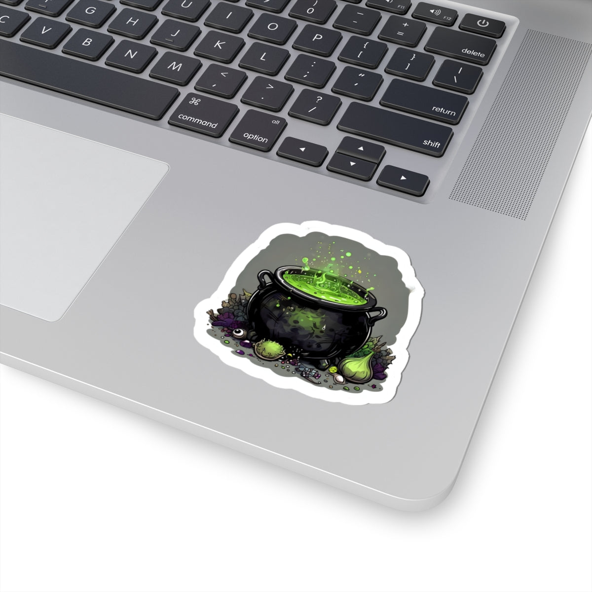 Mystical Cauldron Kiss-Cut Stickers – Perfect for Halloween & Witchy Decor