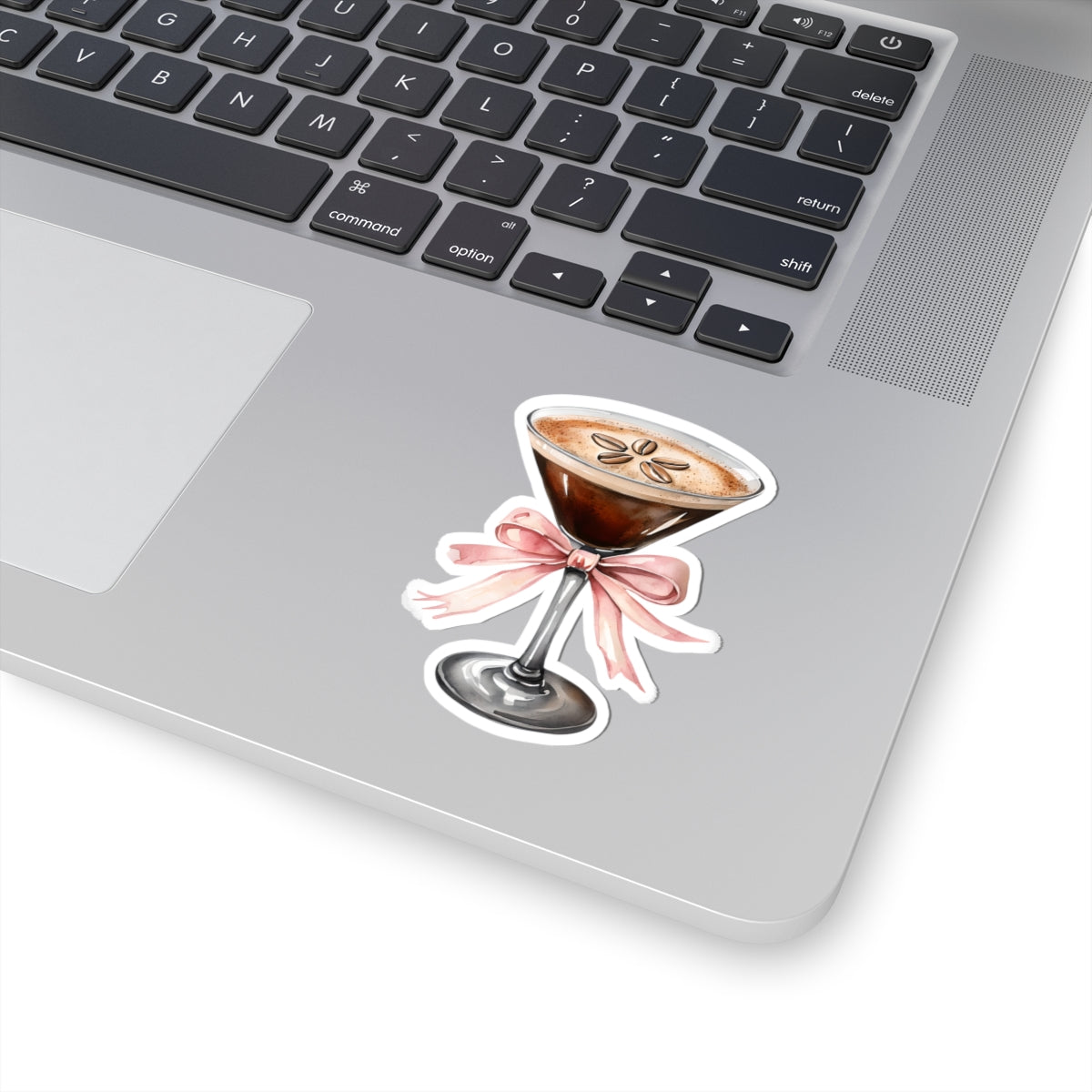 Chic Coffee Cocktail Kiss-Cut Stickers - Perfect for Laptop and Gift Decor